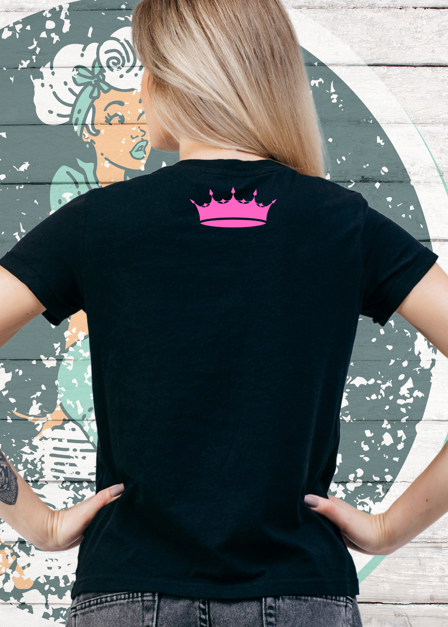 π T-Shirt Prinzessin 1968 - 56 Jahre zur Perfektion gereift π Personalisierbar mit Geburtsjahr & Alter π