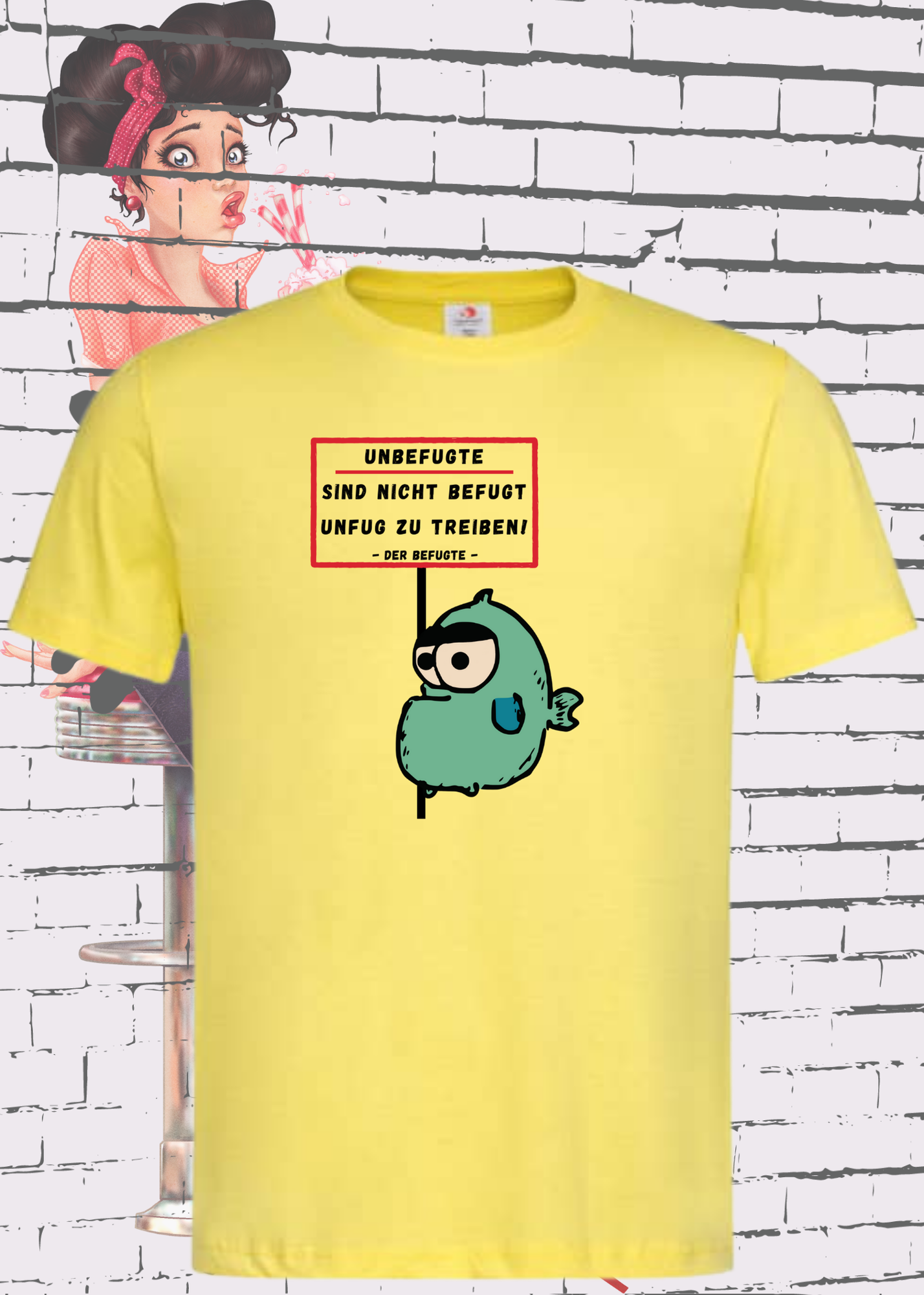 🚫 Unbefugte sind nicht befugt Unfug zu treiben - Der Befugte Unisex T-Shirt 😎