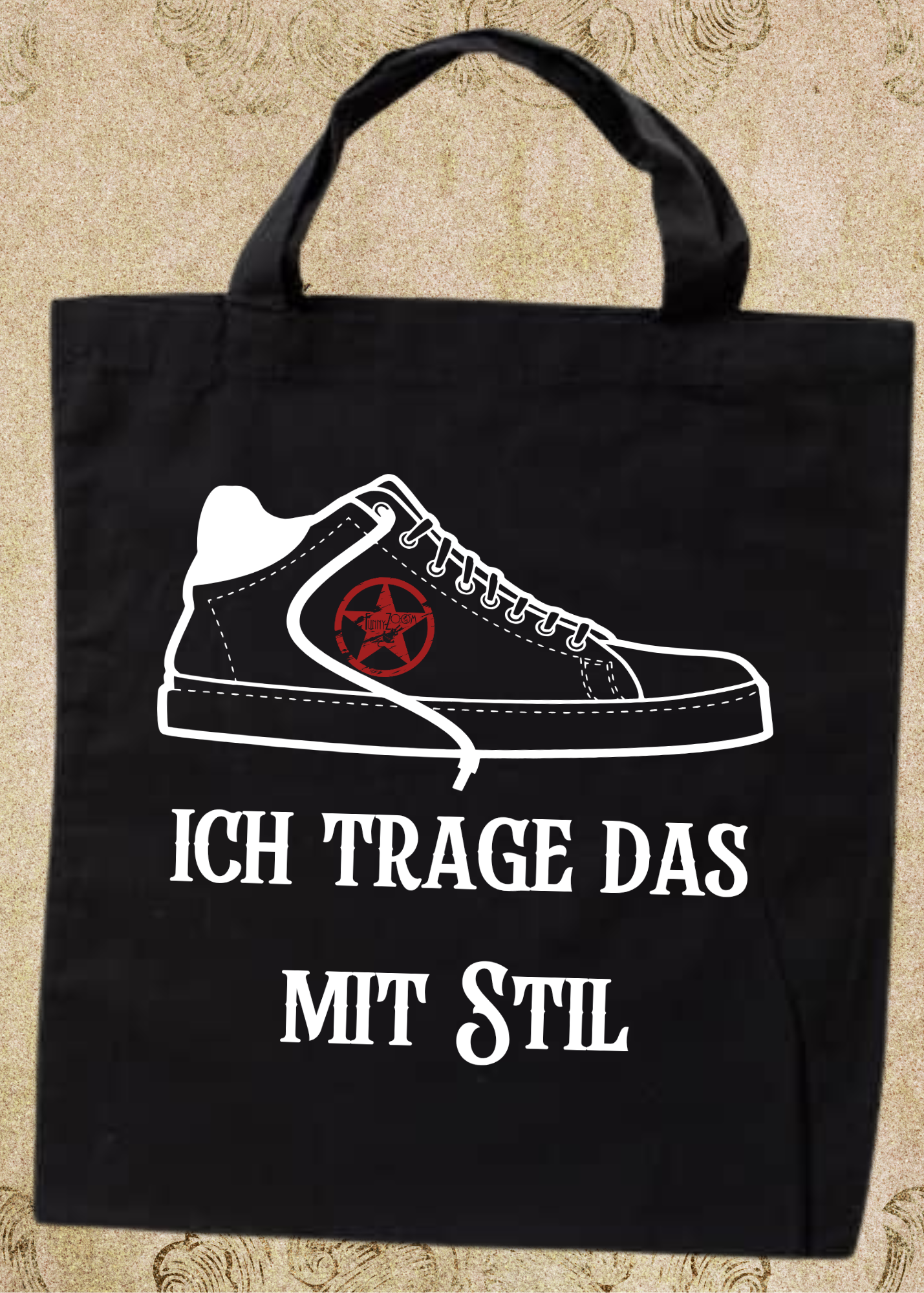 💼 Tragetasche 'Ich trage das mit Stil!' 38x42cm - Für echte Stilikonen! ✨