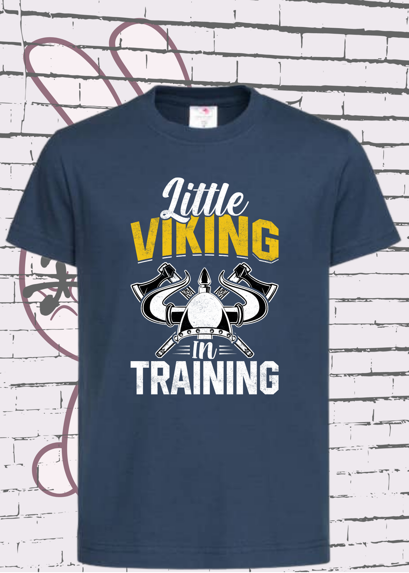 ⚔️ Kinder Jungen T-Shirt Little Viking in Training 👑 Kleiner Wikinger Krieger 🛡️