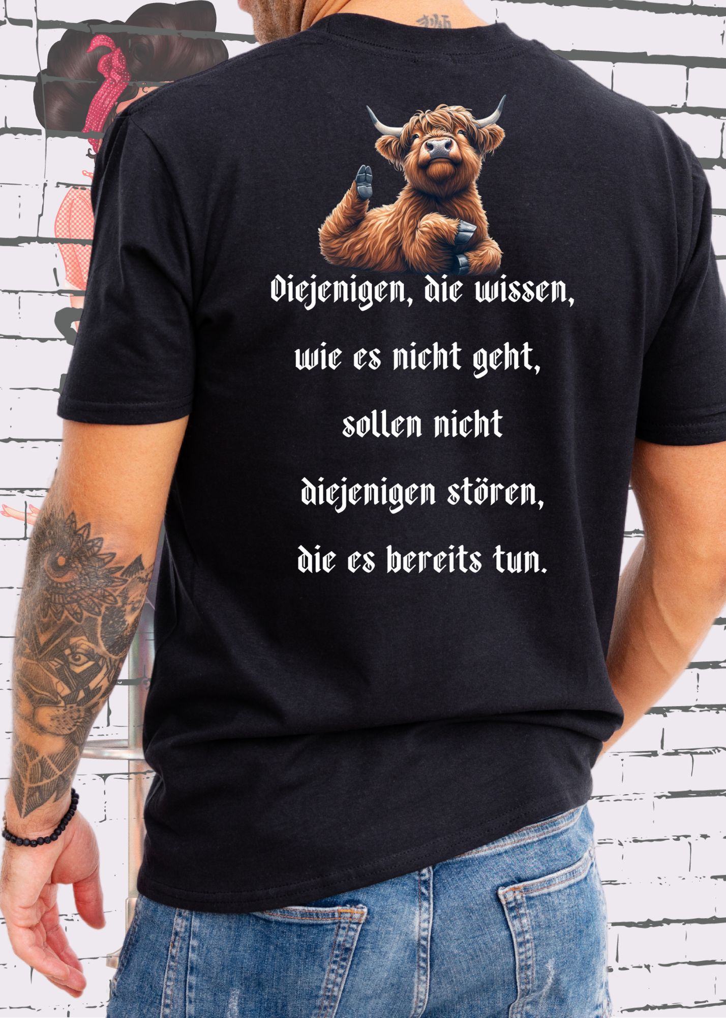 😱 T-Shirt unisex Diejenigen, die wissen wie es geht, sollen nicht diejenigen stören die es bereits tun