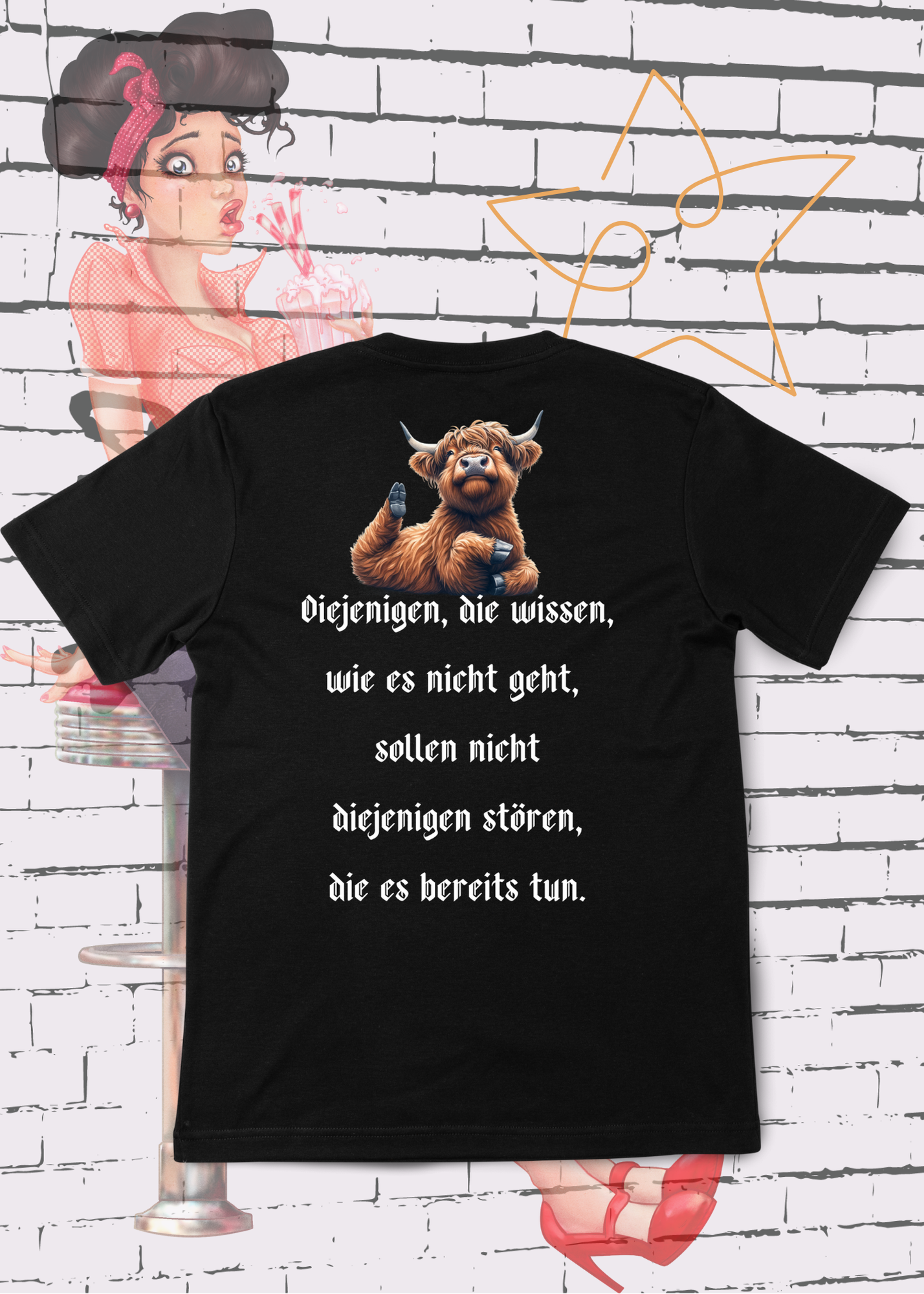 😱 T-Shirt unisex Diejenigen, die wissen wie es geht, sollen nicht diejenigen stören die es bereits tun