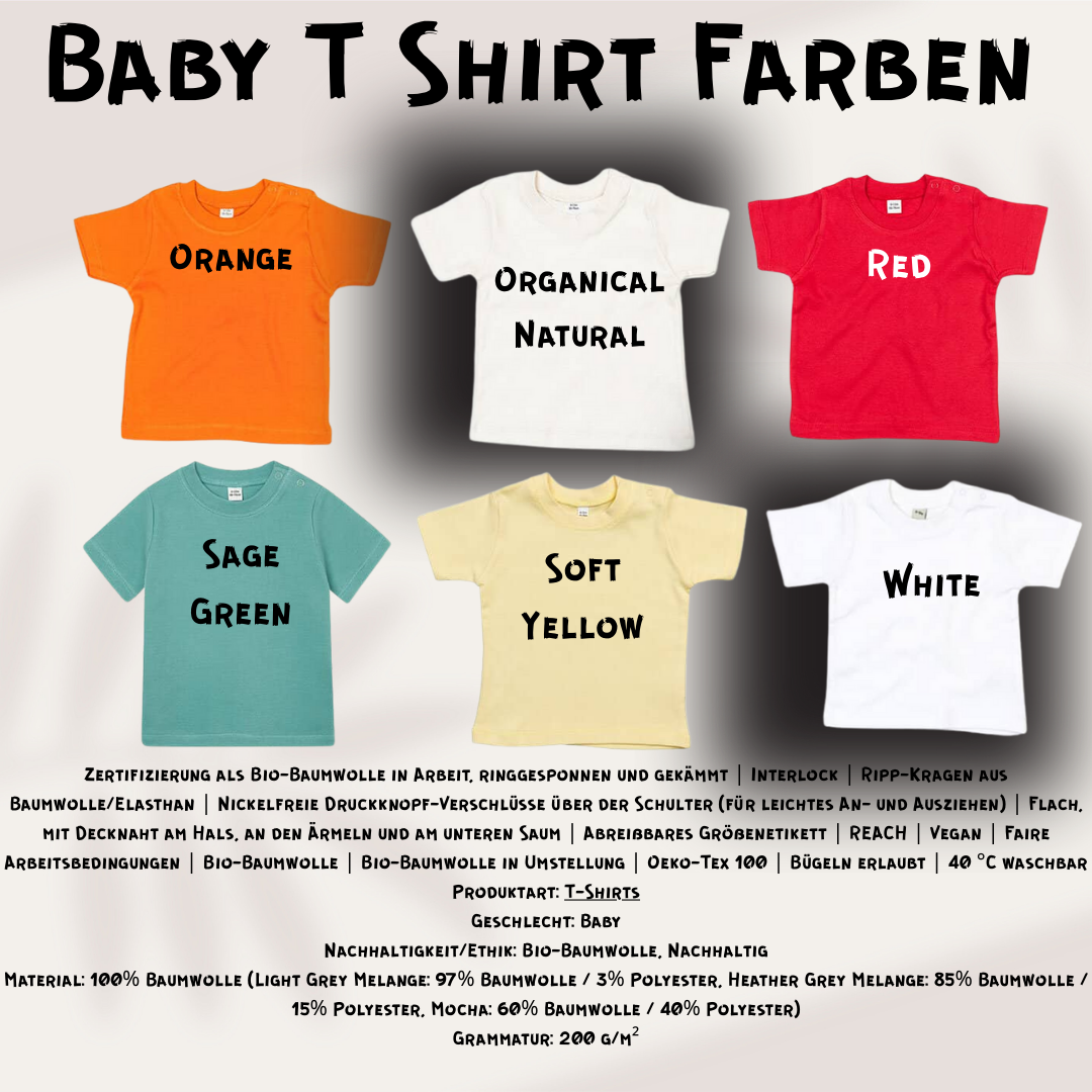 πΆ Baby Jungen T-Shirt Unser erster Vatertag π¨βπ§βπ¦ SΓΌΓe Geschenkidee Papa π Witziges Baby Shirt π