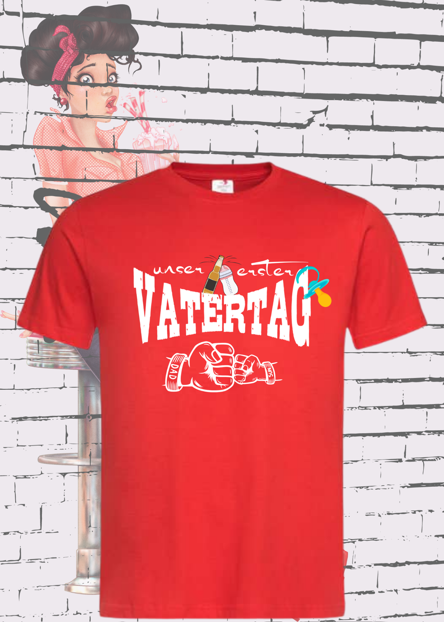 π¨βπ§ Herren T-Shirt fΓΌr Papas mit Jungs π Unser erster Vatertag Partnerschirt πΆ Vater Sohn T-Shirt Geschenkidee π Witziges Papa T-Shirt π