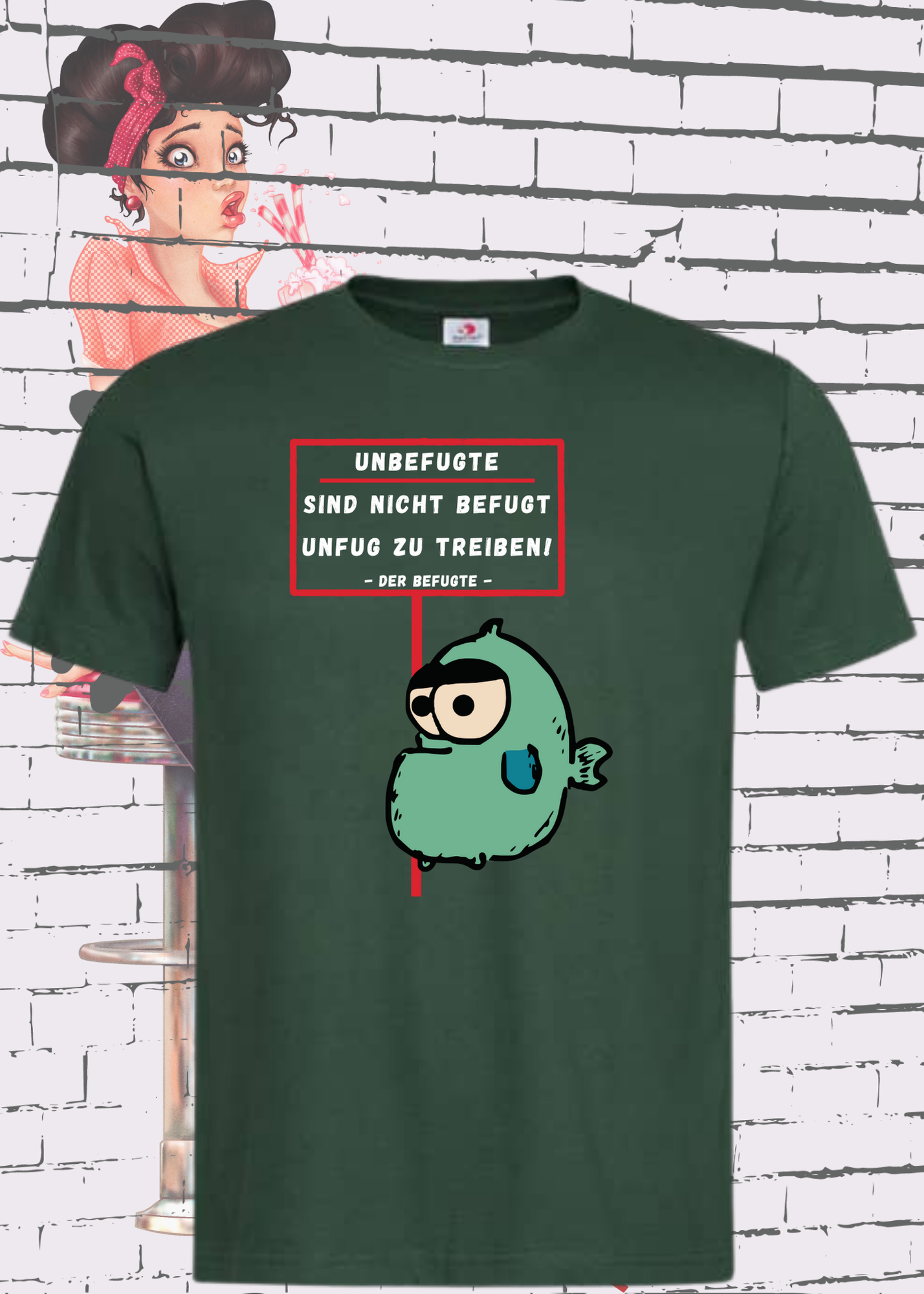 🚫 Unbefugte sind nicht befugt Unfug zu treiben - Der Befugte Unisex T-Shirt 😎