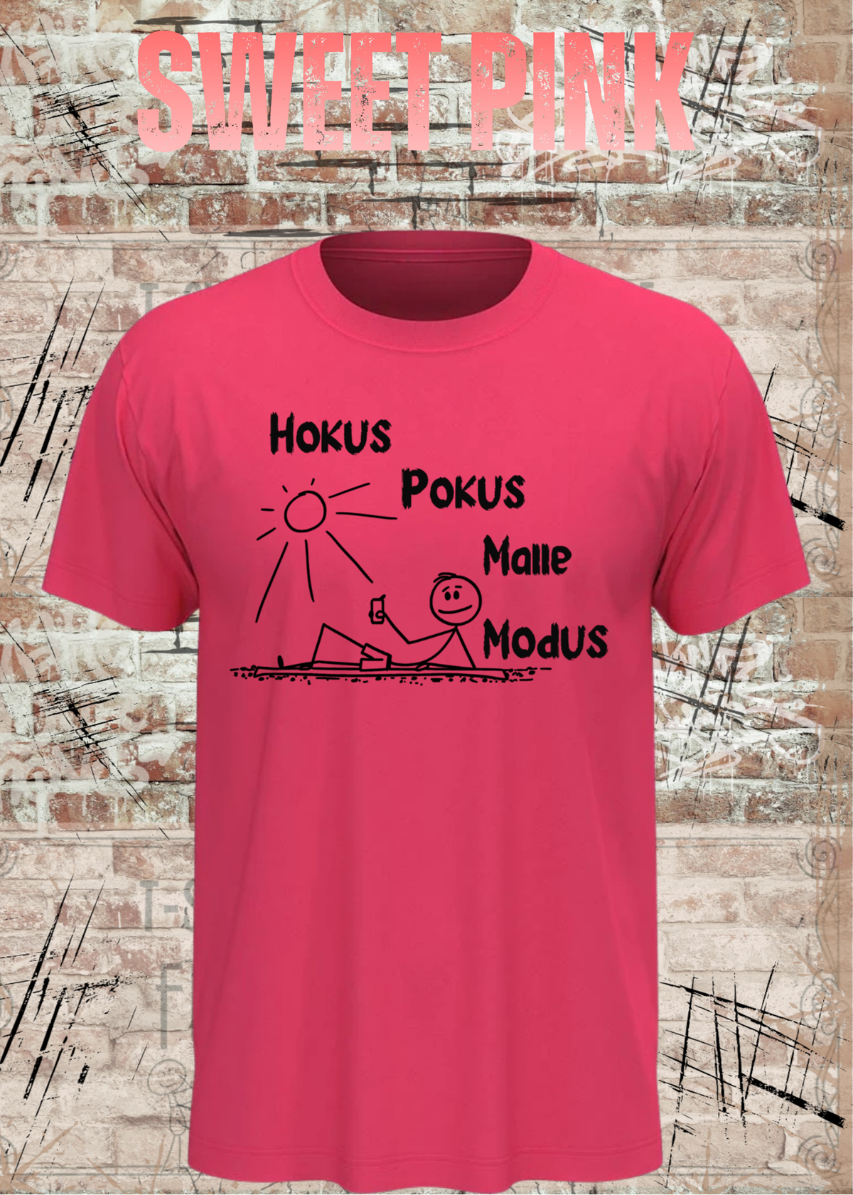 Hokus Pokus Malle Modus – Lustiges Unisex T-Shirt für Mallorca Fans