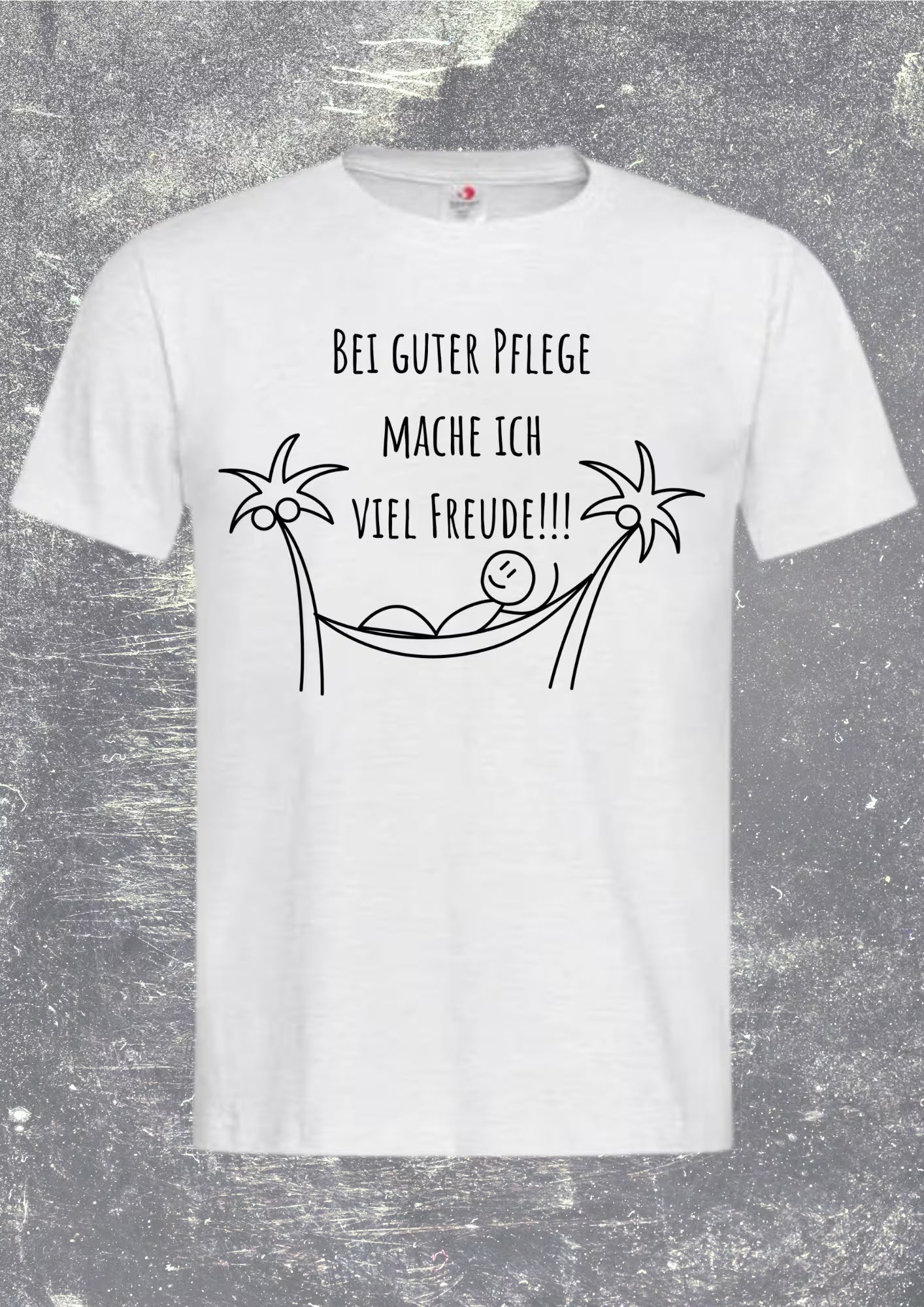 π T-Shirt Unisex - Bei guter Pflege mache ich viel Freude π Geschenkidee Geburtstag Statement