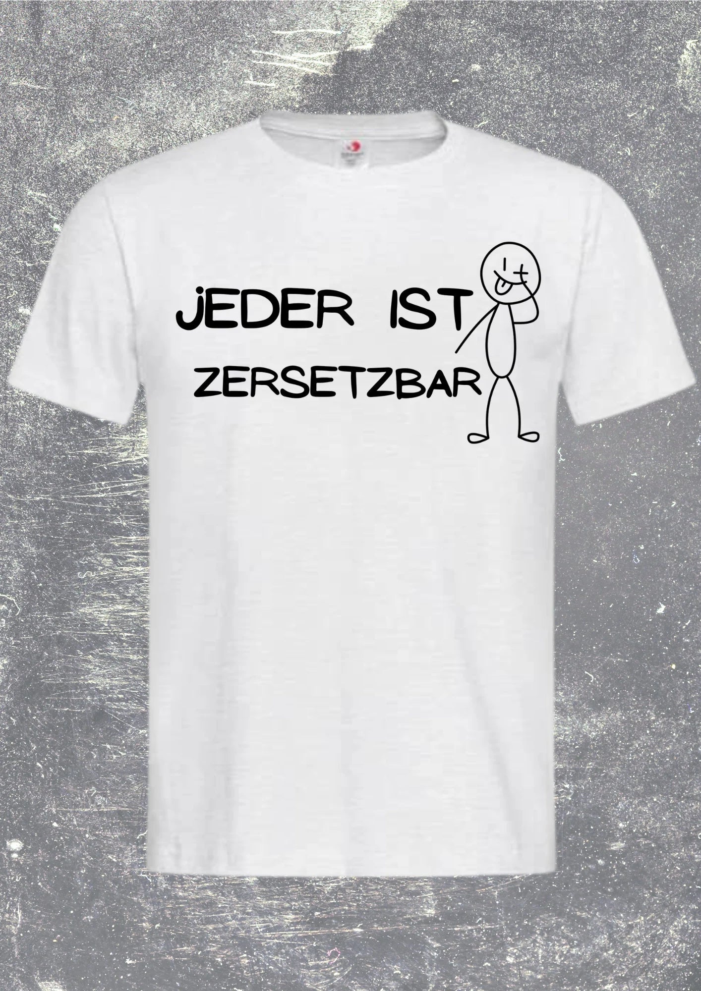 🧪 Unisex T-Shirt - Jeder ist zersetzbar! Chemie Humor Shirt 🔬