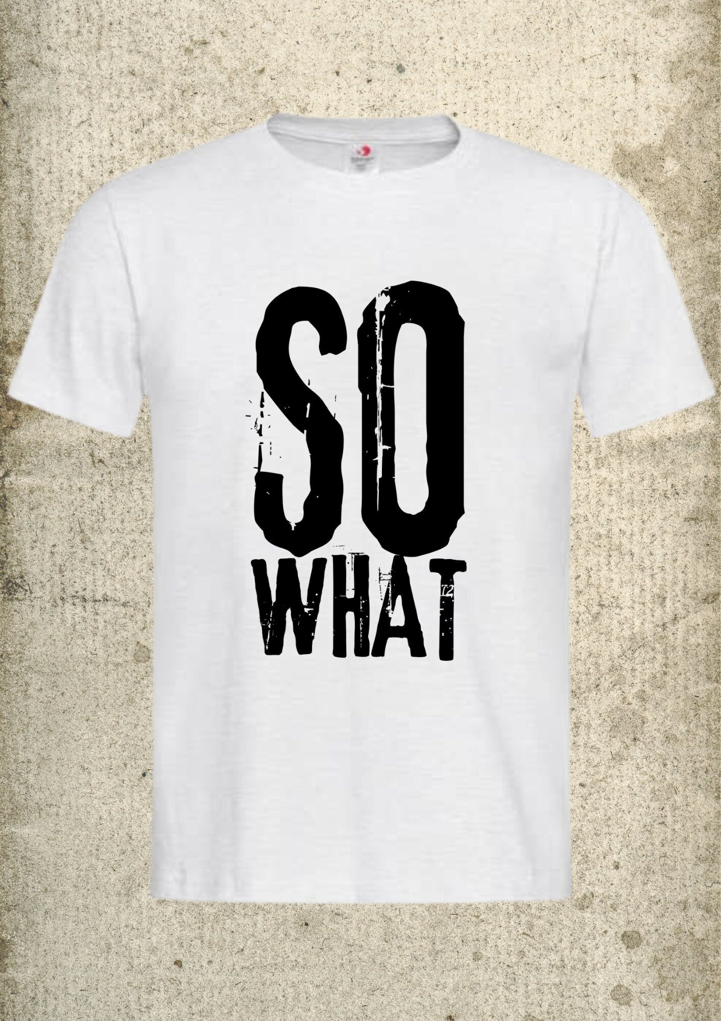 π€·ββοΈ Unisex T-Shirt 'So What' - Cooles Statement Shirt π