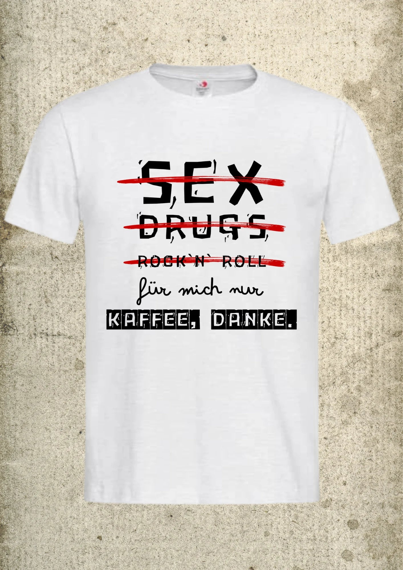 ☕ Unisex T-Shirt 'Für Mich Nur Kaffee Danke' - Kaffee Liebhaber Shirt 😄