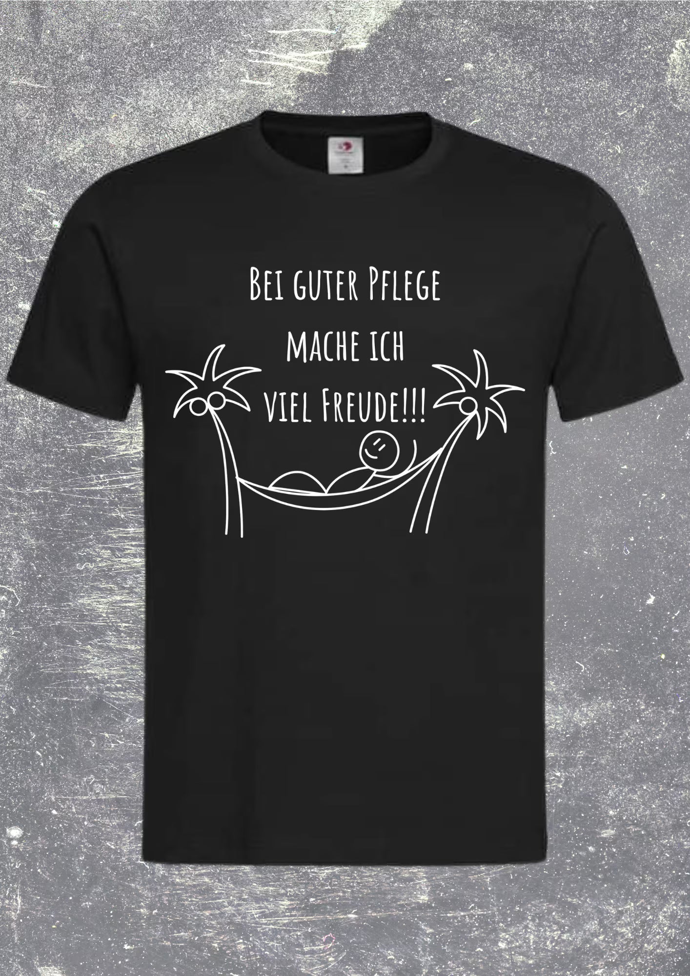 π T-Shirt Unisex - Bei guter Pflege mache ich viel Freude π Geschenkidee Geburtstag Statement