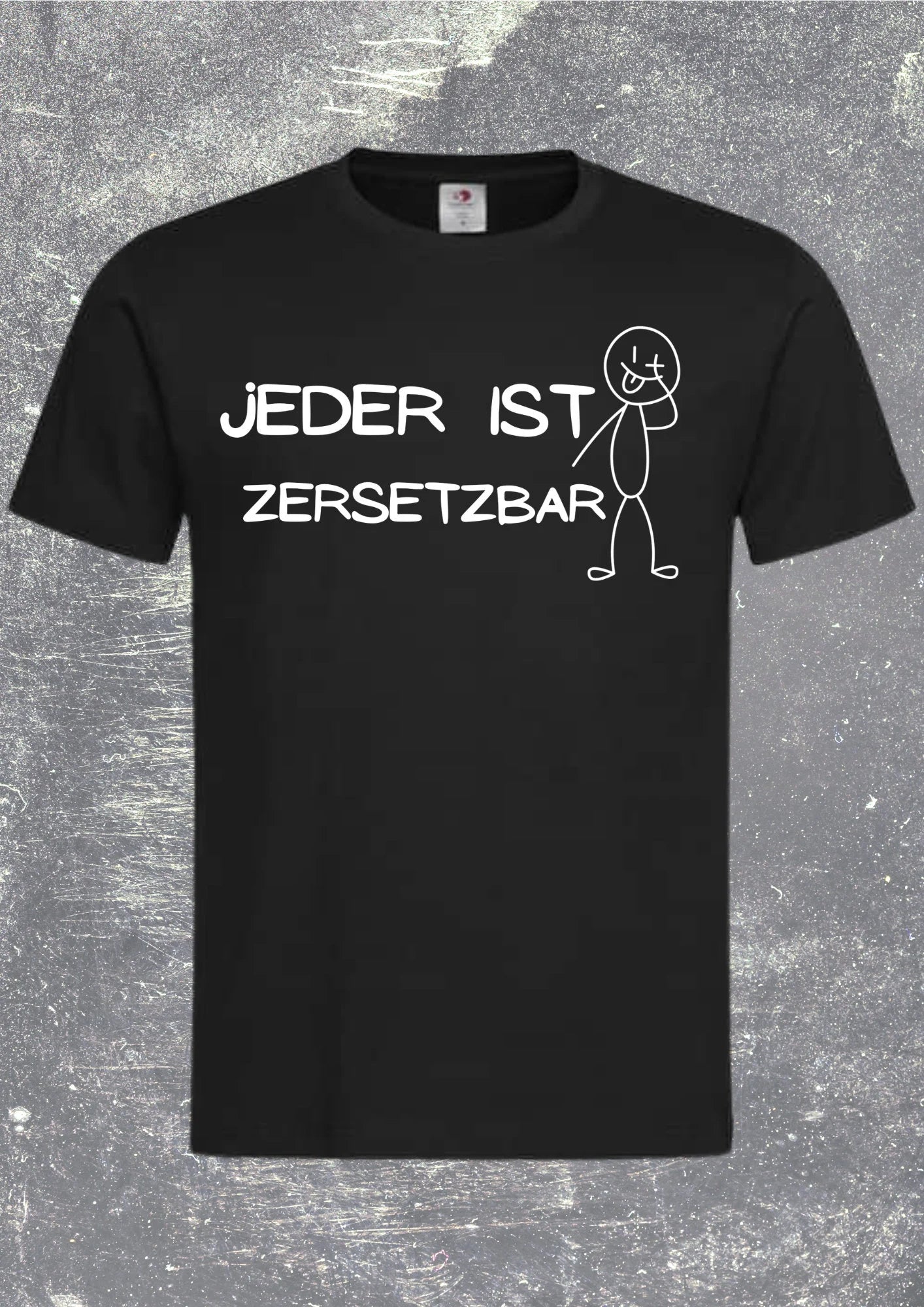 🧪 Unisex T-Shirt - Jeder ist zersetzbar! Chemie Humor Shirt 🔬