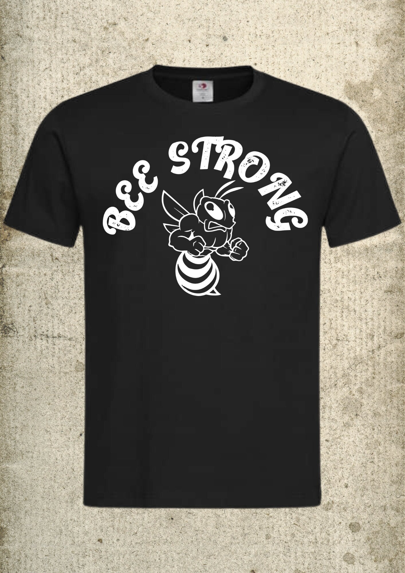 🐝 Unisex T-Shirt 'Bee Strong' - Motivierendes Statement Design