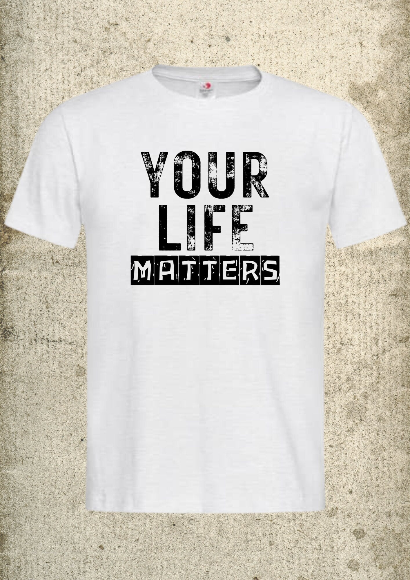 💙 Your Life Matters - Inspirierendes Mental Health T-Shirt ✨