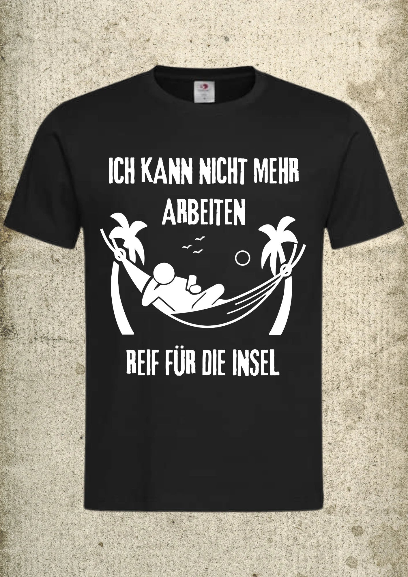 🏝️ Unisex T-Shirt 'Reif für die Insel' - Urlaubs-Sehnsucht Shirt 😴