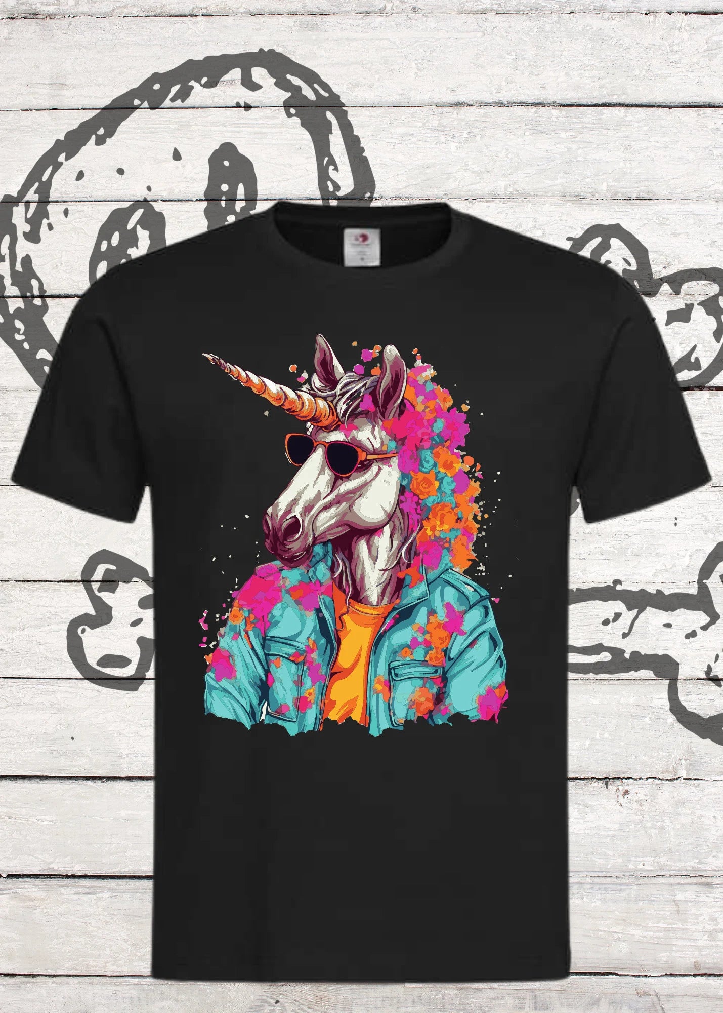 π¦ Buntes Einhorn T-Shirt - Cooles Design ohne Spruch! πβ¨ Unisex