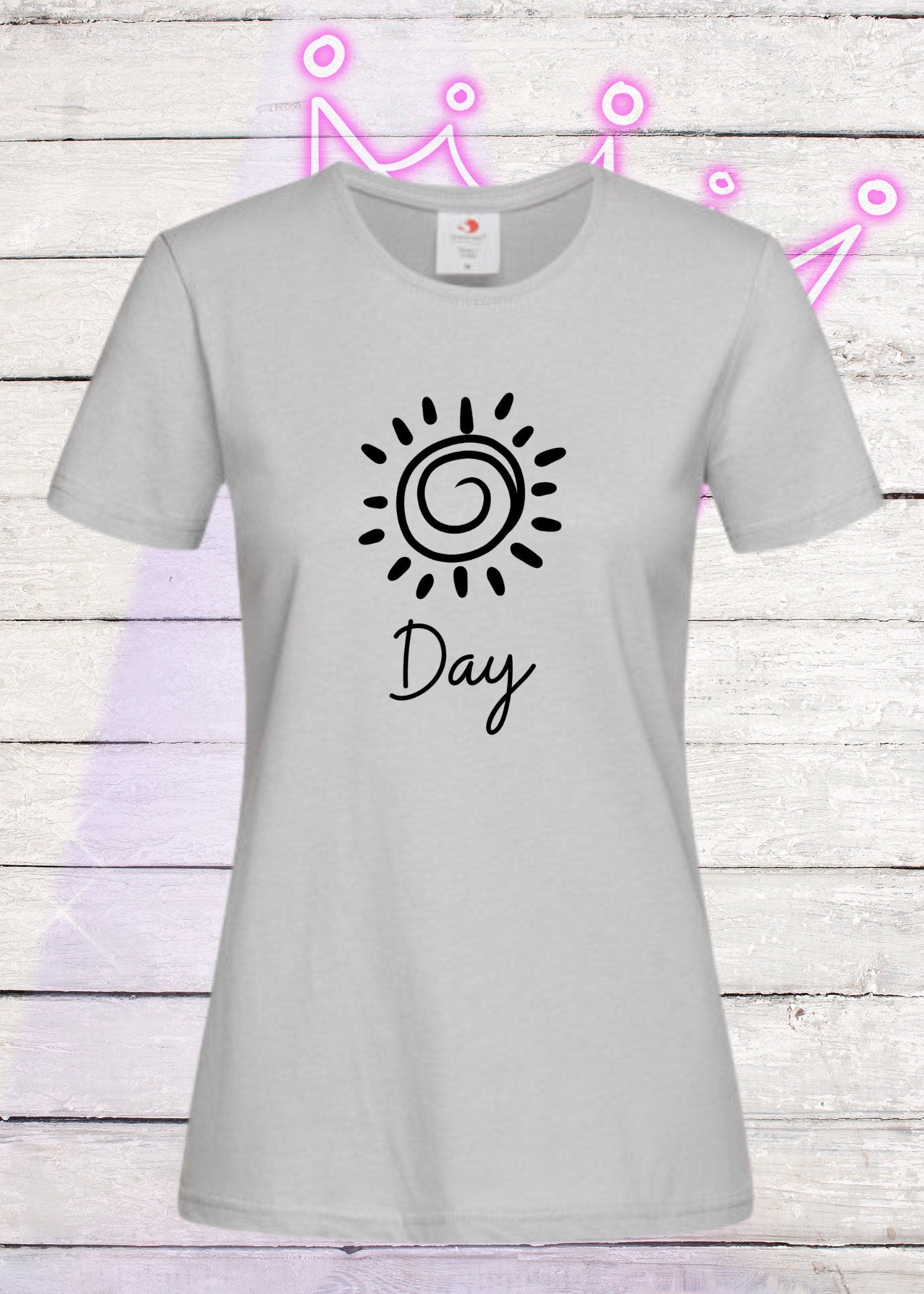 ☀️ Damen T-Shirt Day - Sonnenschein & gute Laune ✨