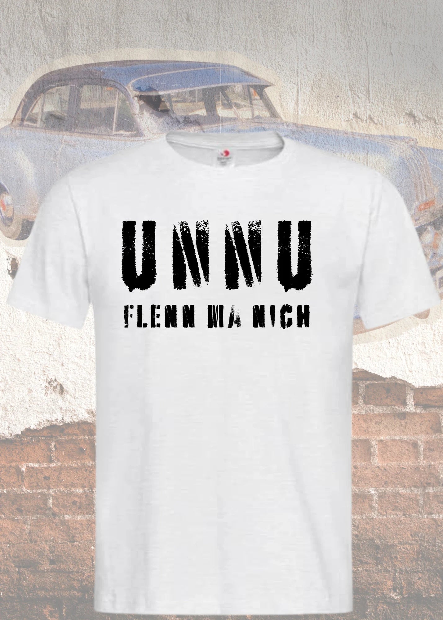 😤 Unnu flenn ma nich! - Sächsisches Unisex T-Shirt 🎁 Witziges Geschenk für Sachsen ✨