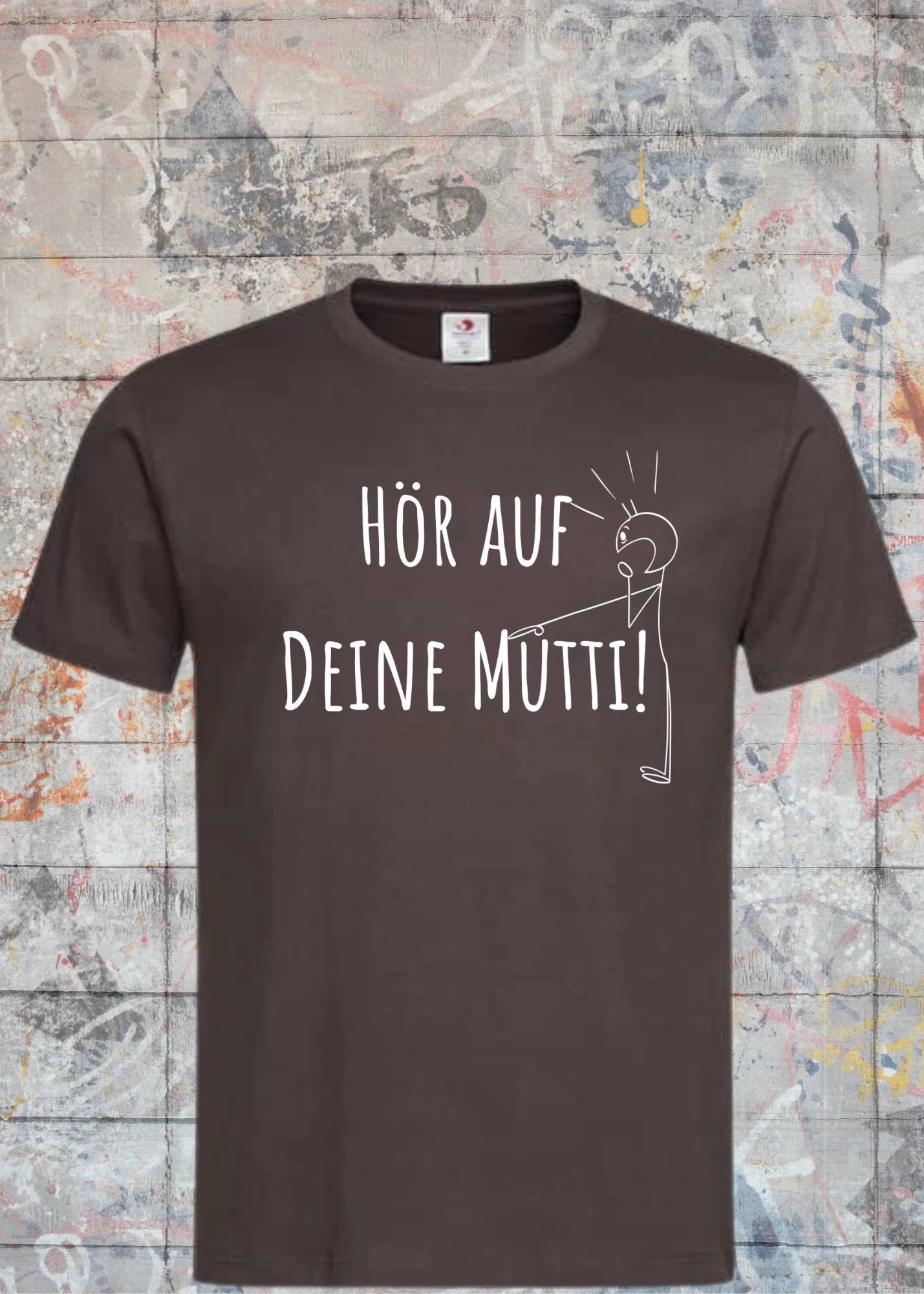 👩👦 Unisex T-Shirt 'Hör Auf Deine Mutti' - Lustiges Mama Statement Shirt 💕