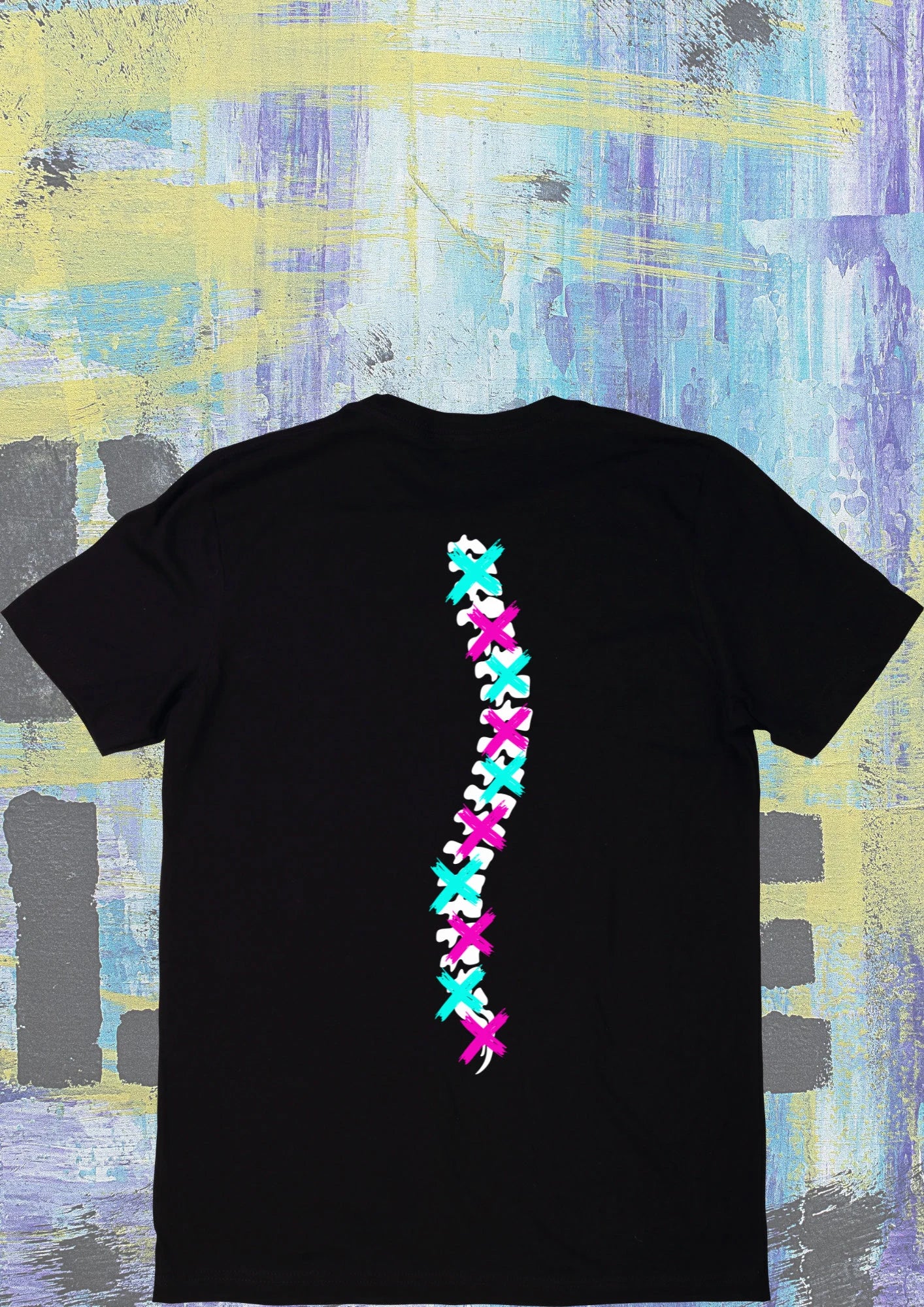😊 Smile T-Shirt - Witziges Design mit Print Vorder- & Rückseite! 😄✨ Unisex Geschenkidee