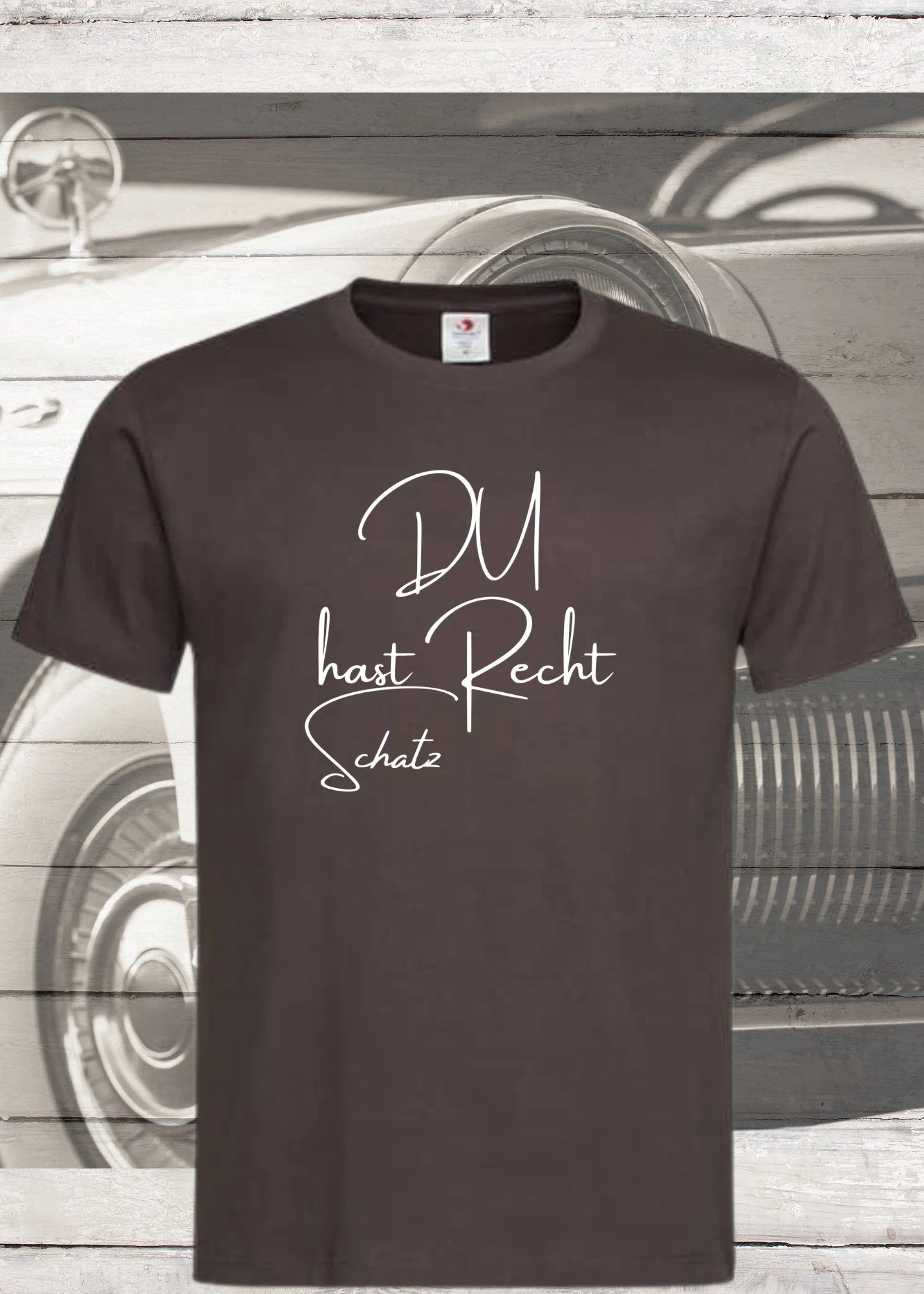 π T-Shirt 'Du hast Recht Schatz' π - Witziges Beziehungs-Shirt fΓΌr Diplomatische π