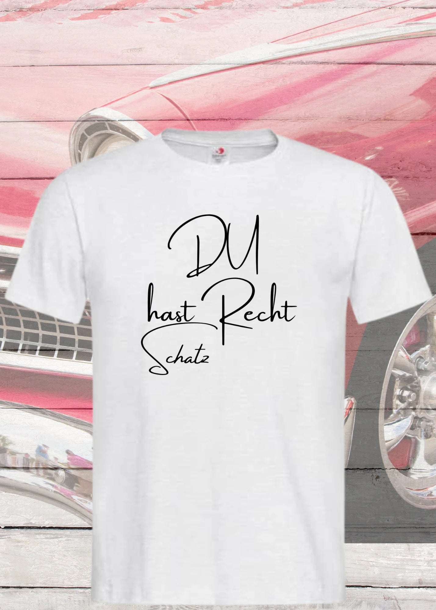 π T-Shirt 'Du hast Recht Schatz' π - Witziges Beziehungs-Shirt fΓΌr Diplomatische π