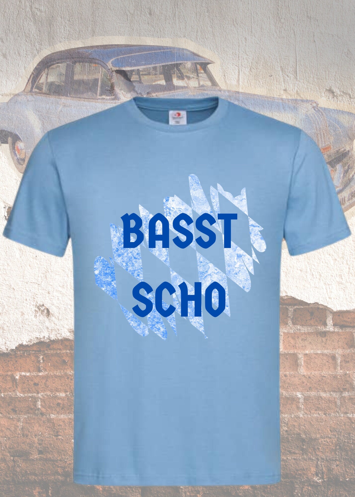 π Basst scho T-Shirt π Bayerisches Geschenk mit Spruch | Unisex π