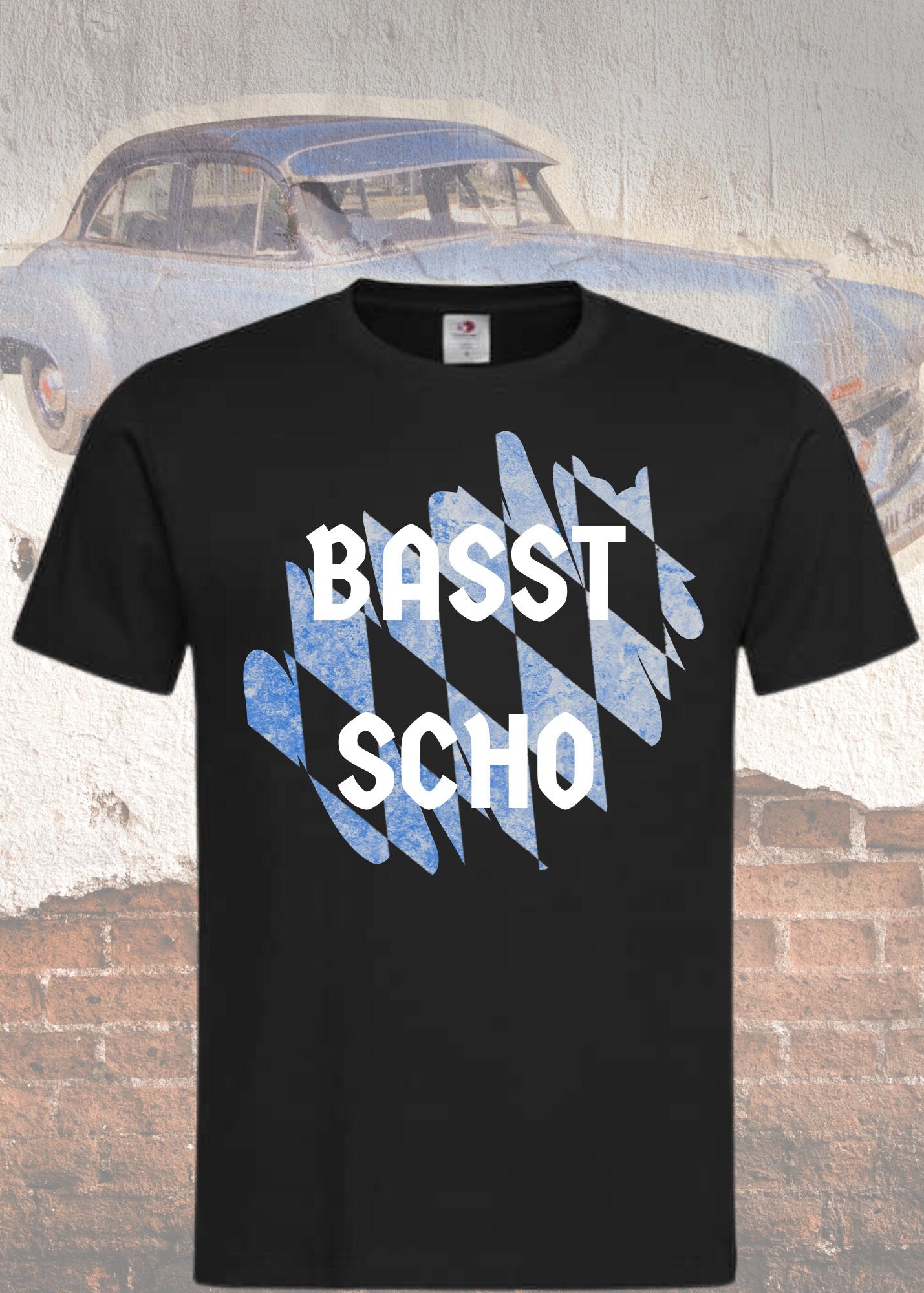 π Basst scho T-Shirt π Bayerisches Geschenk mit Spruch | Unisex π