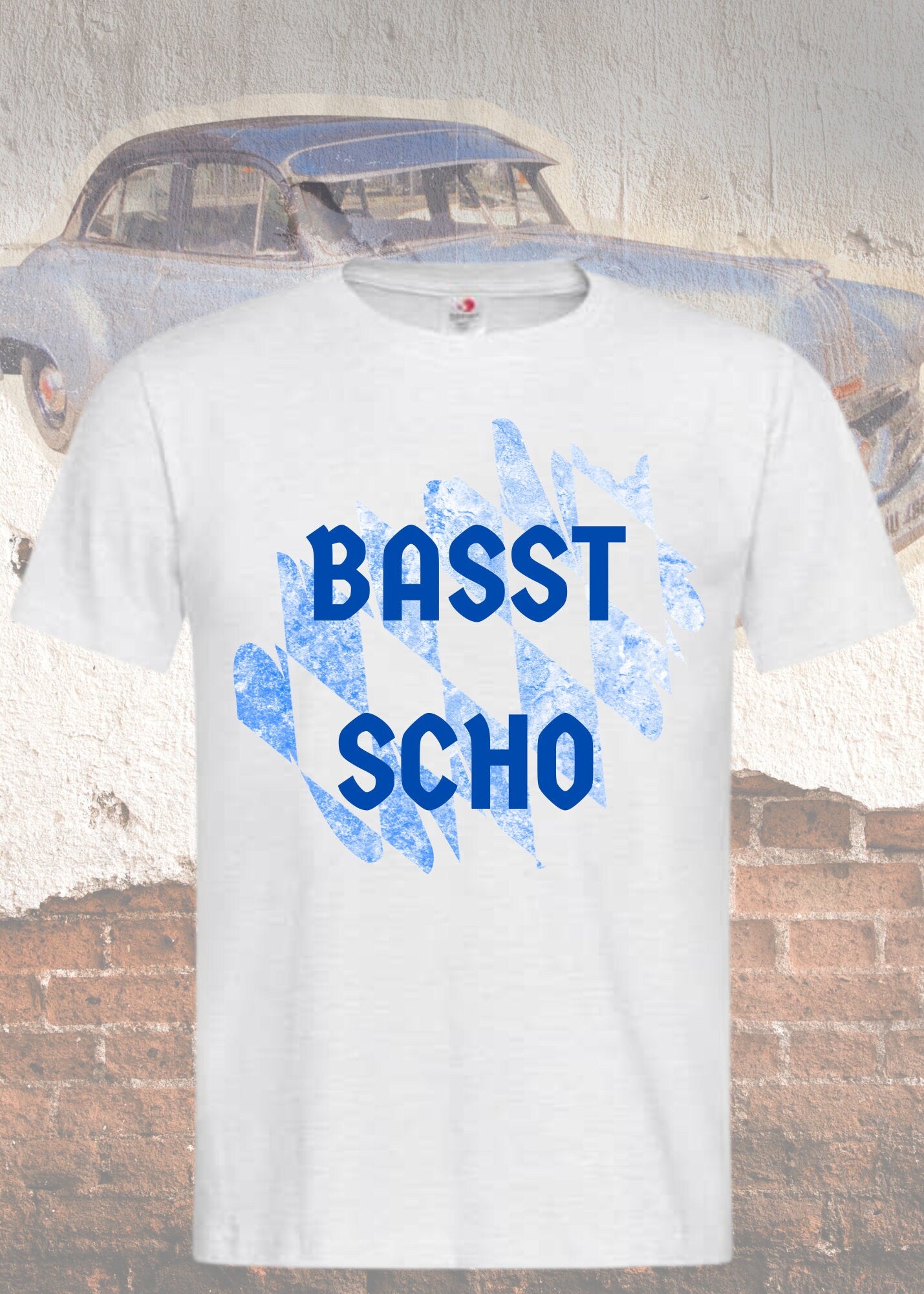 π Basst scho T-Shirt π Bayerisches Geschenk mit Spruch | Unisex π