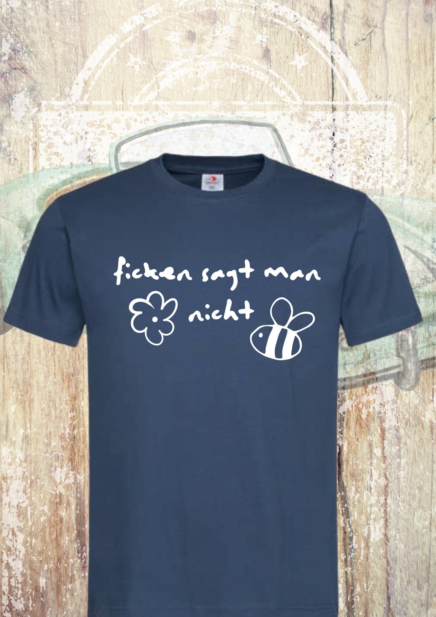 🤫 F*cken sagt man nicht - Unisex T-Shirt | Witziger Spruch für Erwachsene | Geschenkidee 😏