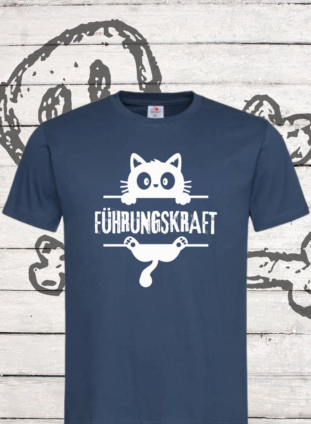 🐱 Unisex T-Shirt 'Führungskraft Katze' - Boss Cat Shirt 👑
