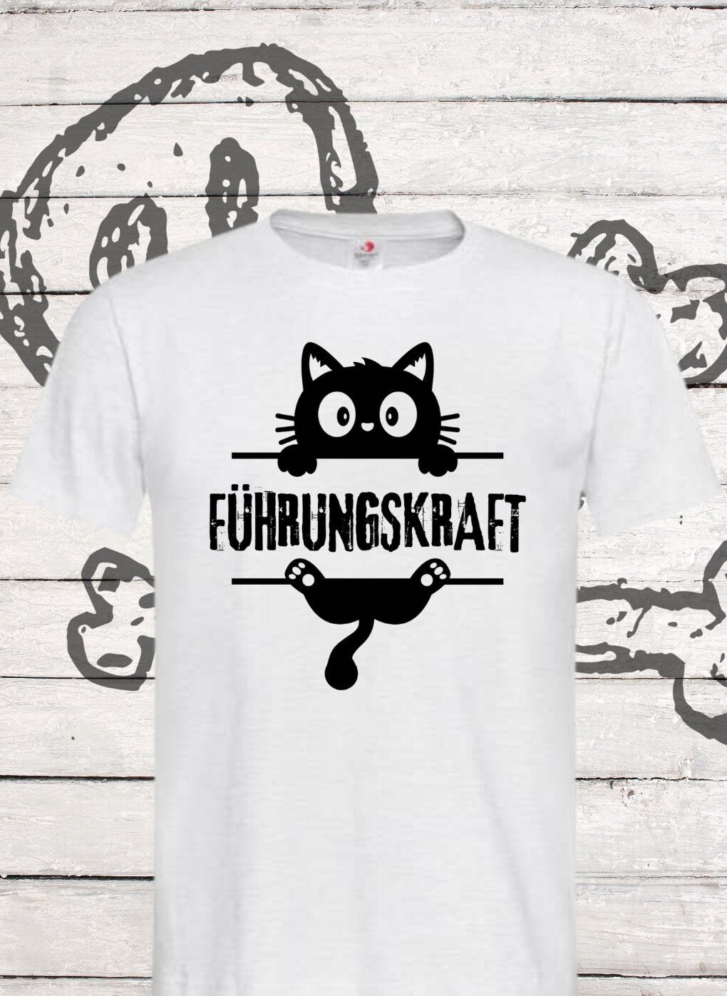 🐱 Unisex T-Shirt 'Führungskraft Katze' - Boss Cat Shirt 👑