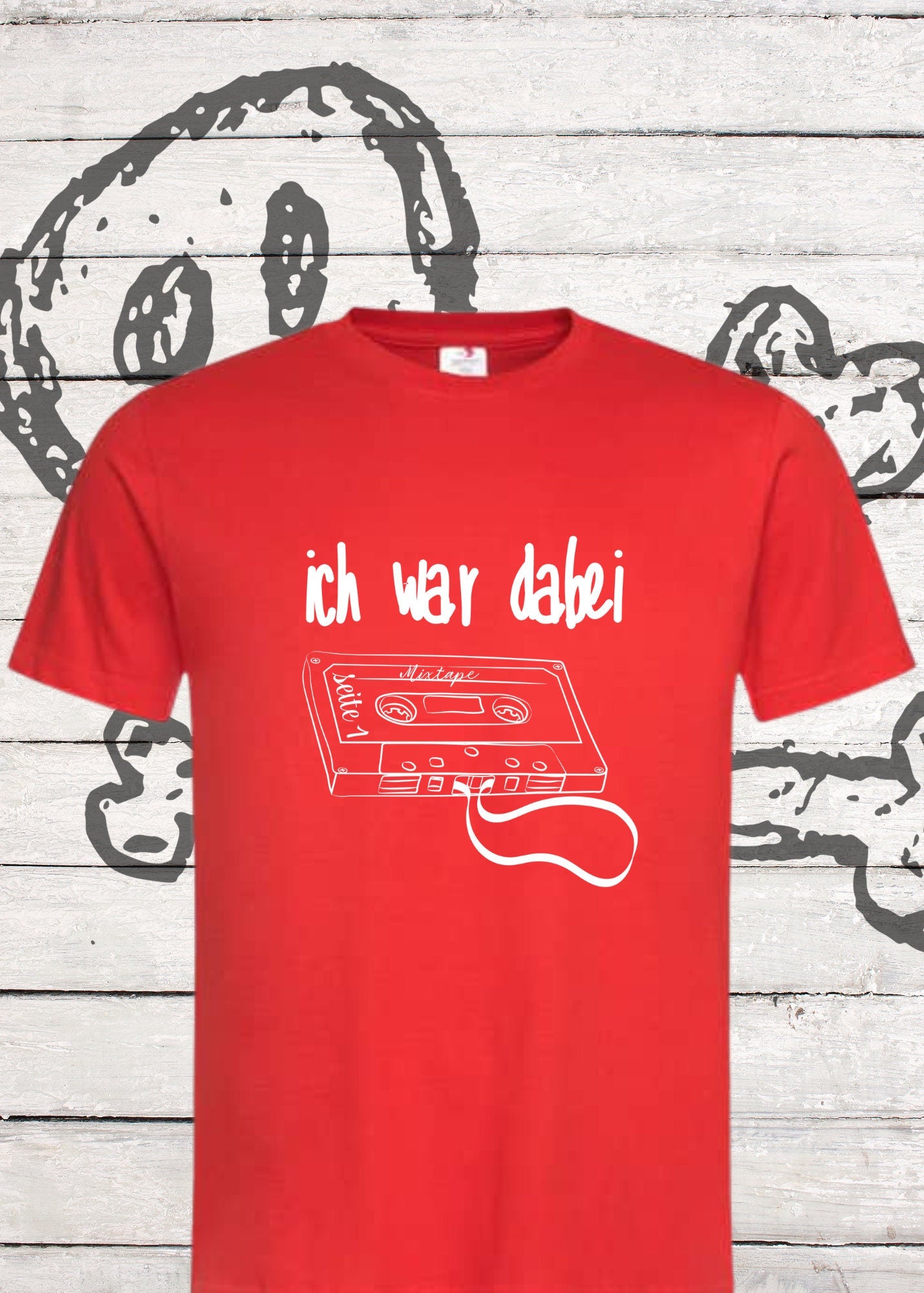 📼 Unisex T-Shirt - Ich war dabei! Kassetten-Zeitalter Nostalgie ✨