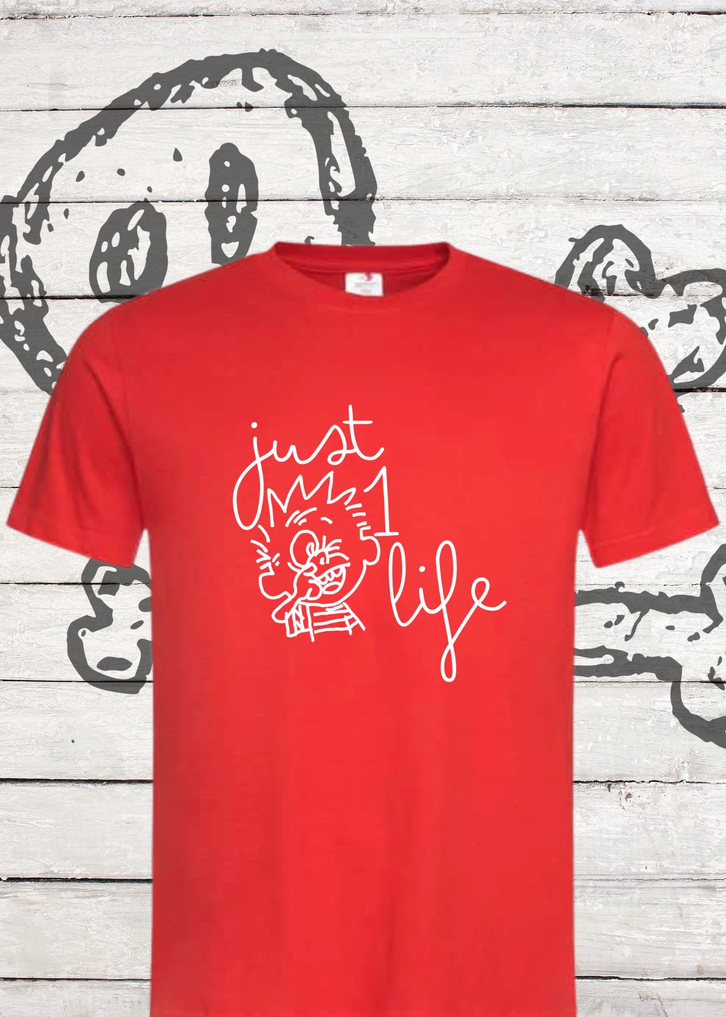 Unisex T-Shirt 'Just one Life' | Motivational Statement Shirt