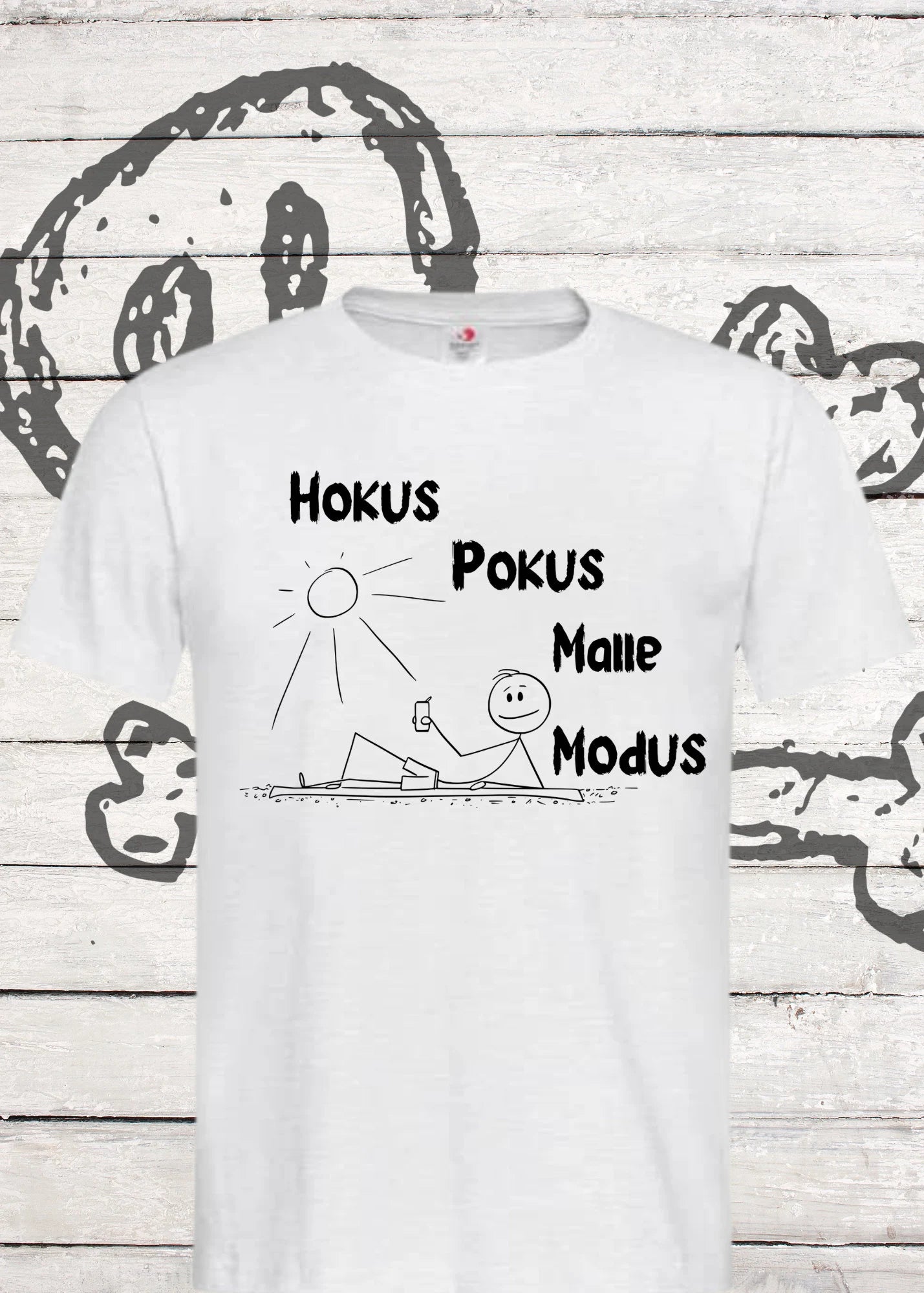 ๐ช T-Shirt Hokus Pokus Malle Modus Unisex - Mallorca Party Shirt ๐๏ธ