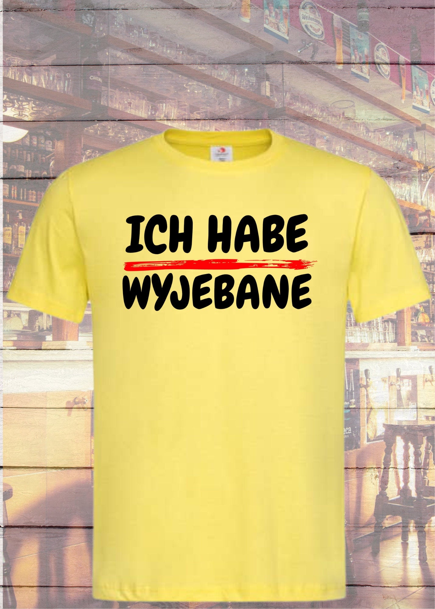 π€·ββοΈ Unisex T-Shirt 'Ich habe Wyjebane' - Null Interesse Level π― π΄