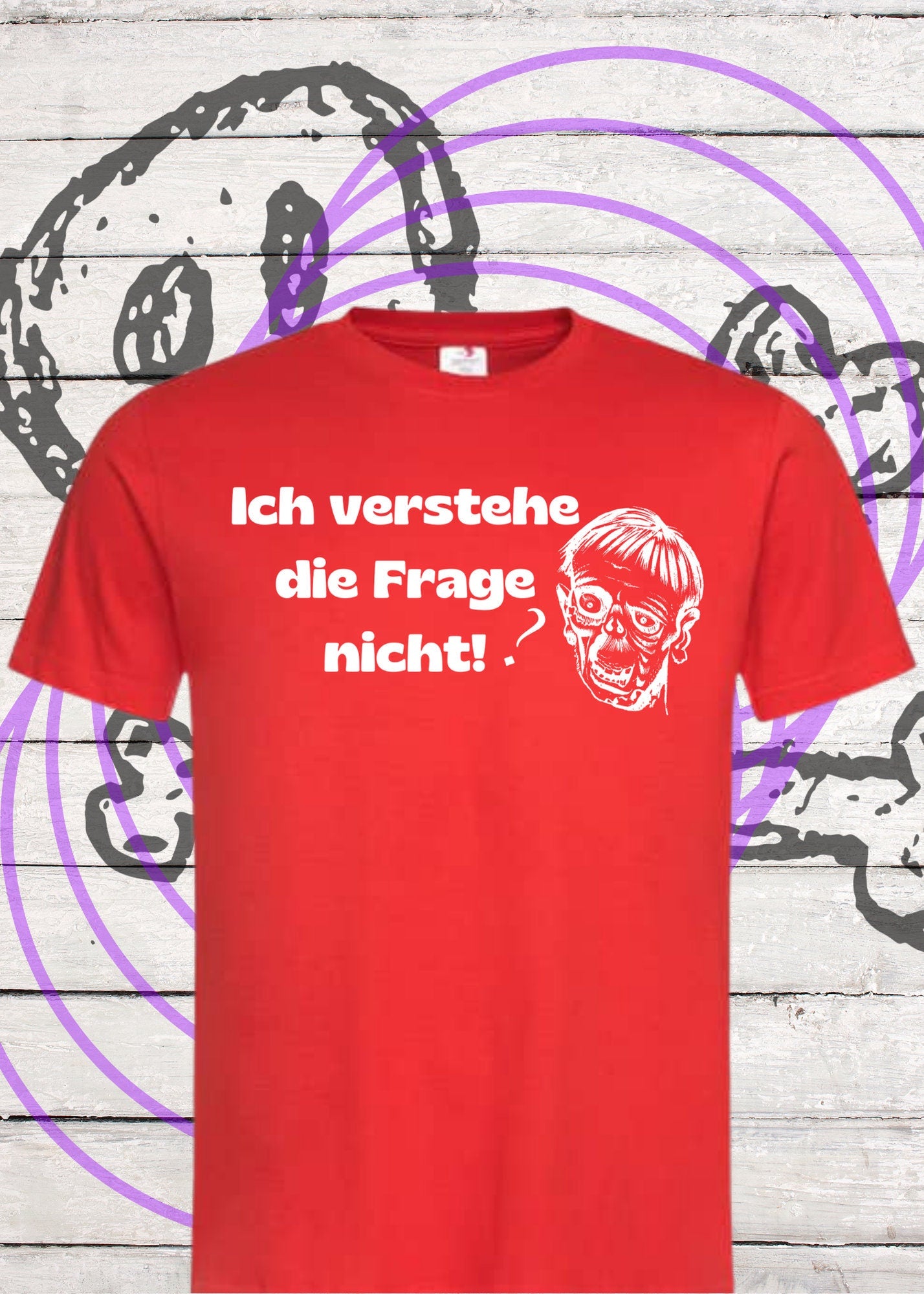 🤷♀️ Unisex T-Shirt 'Ich verstehe die Frage nicht?' - Sarkasmus Pur | Verwirrung Level 100