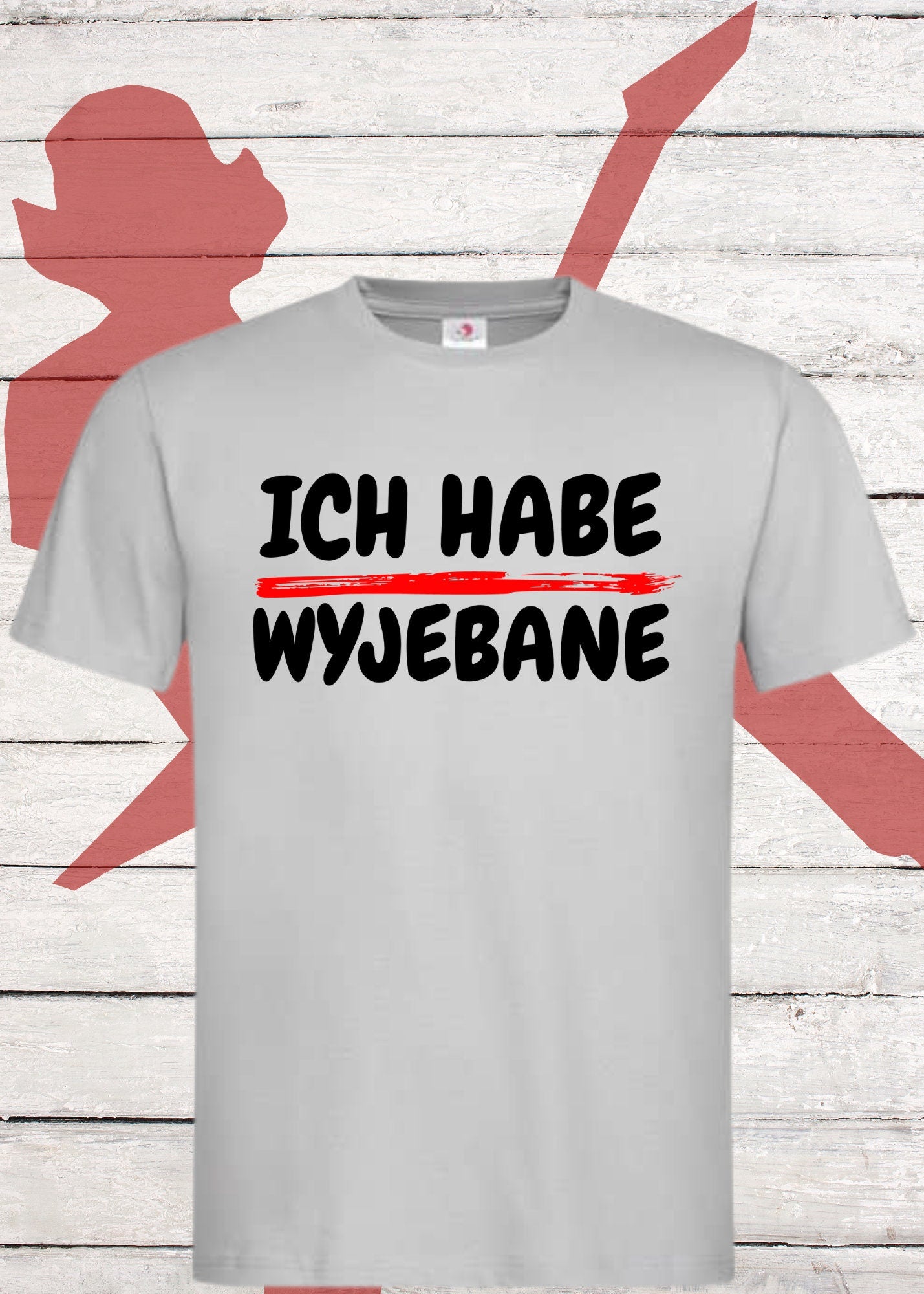 π€·ββοΈ Unisex T-Shirt 'Ich habe Wyjebane' - Null Interesse Level π― π΄