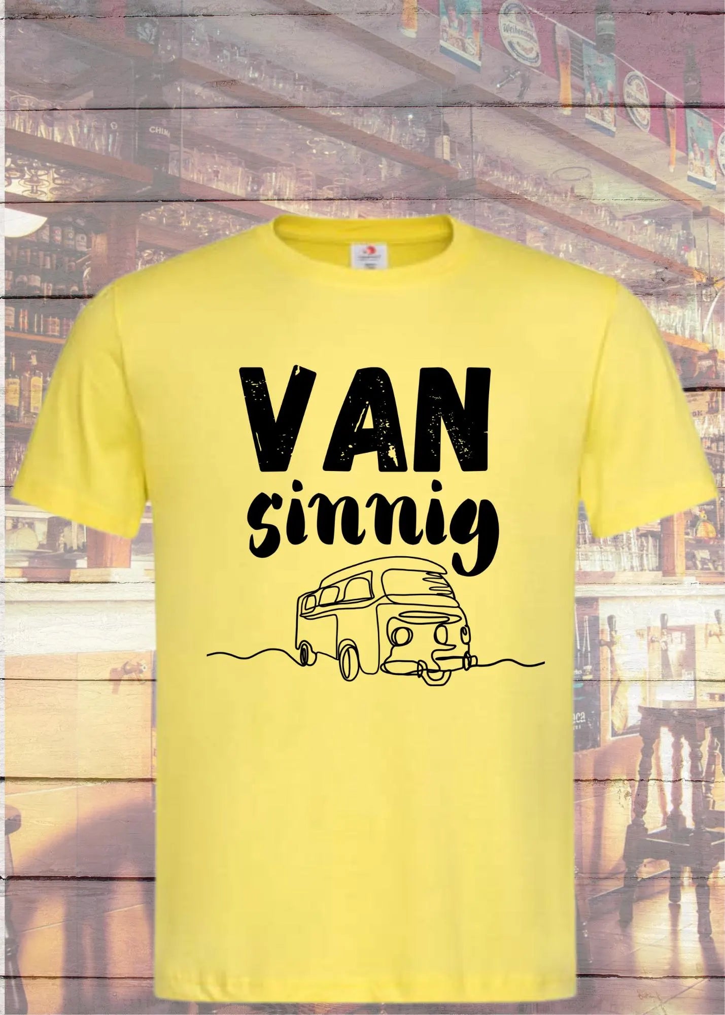 🚐 Unisex T-Shirt - Van Sinnig! Camping & Van Life Shirt 🏕️