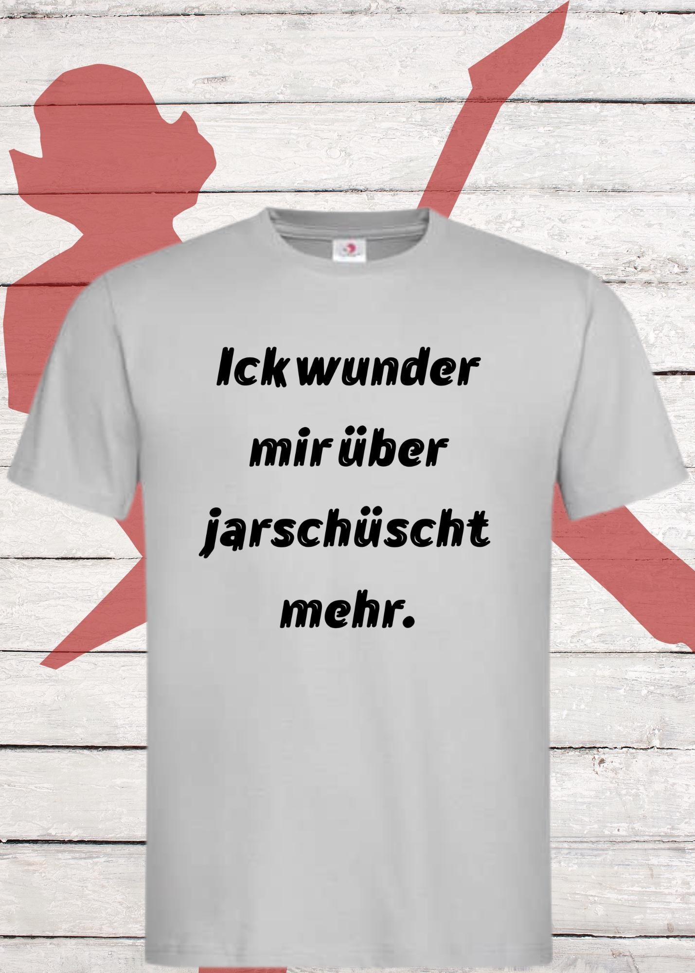 😵💫 Ick wunder mich über jarnüscht mehr T-Shirt 🤷♂️ Lustige Sprüche Geschenkidee 🎁 Freizeit Unisex viele Farben 👕