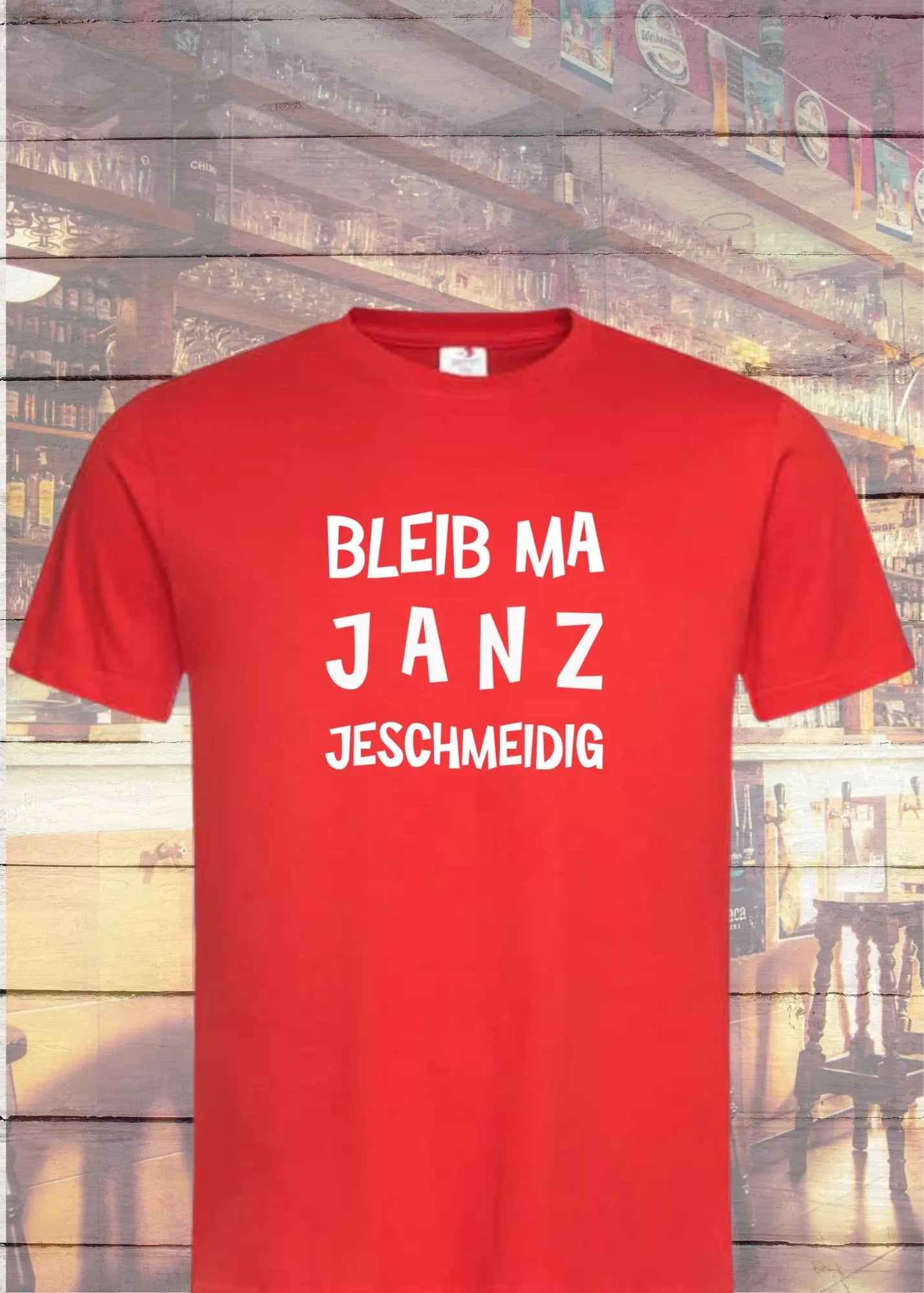 😎 Unisex T-Shirt 'Bleib Ma Janz Jeschmeidig' - Kölner Humor Shirt 🍻