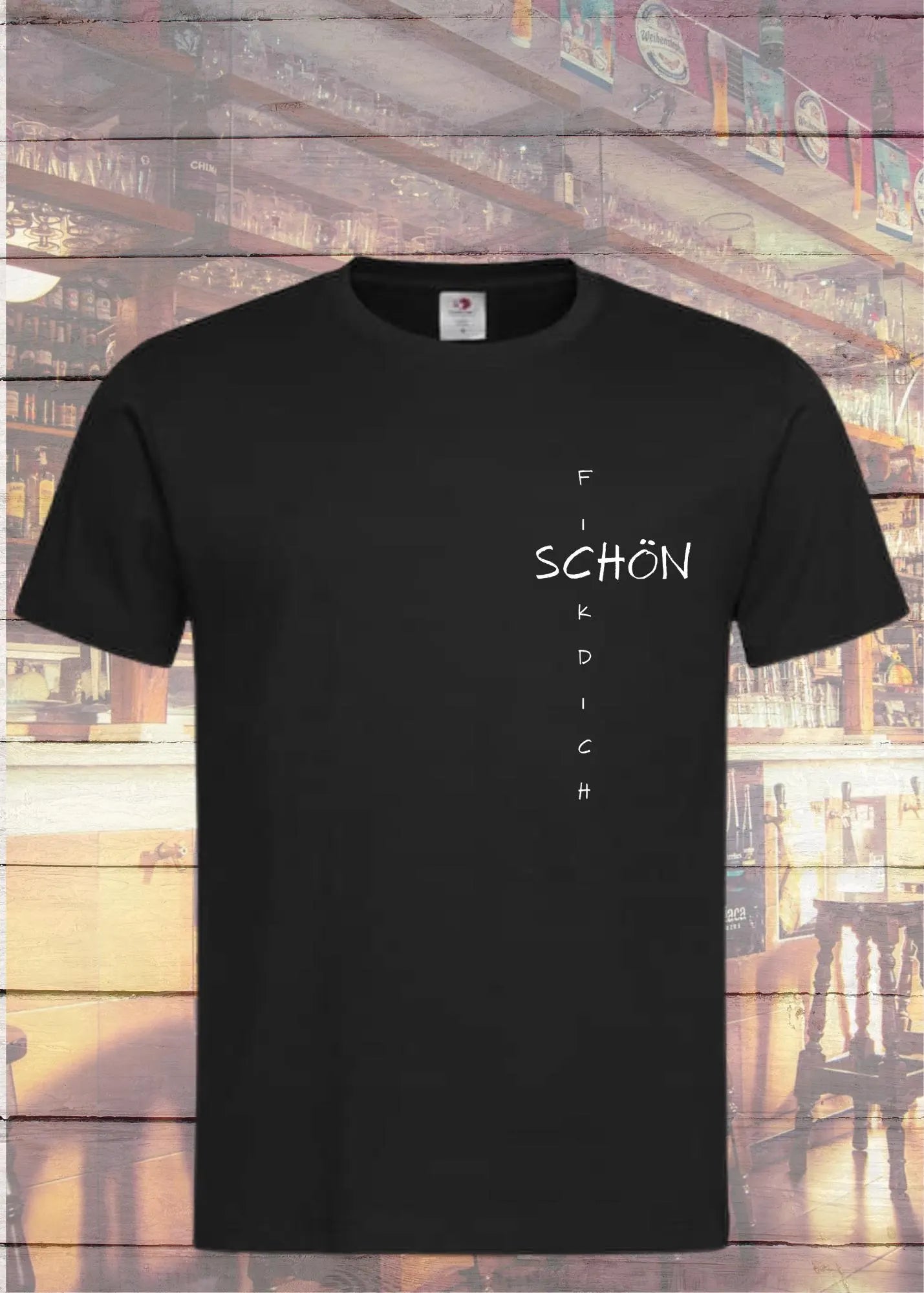 😤 Unisex T-Shirt 'Schön Fick Dich' - Direktes Statement Shirt 🖕