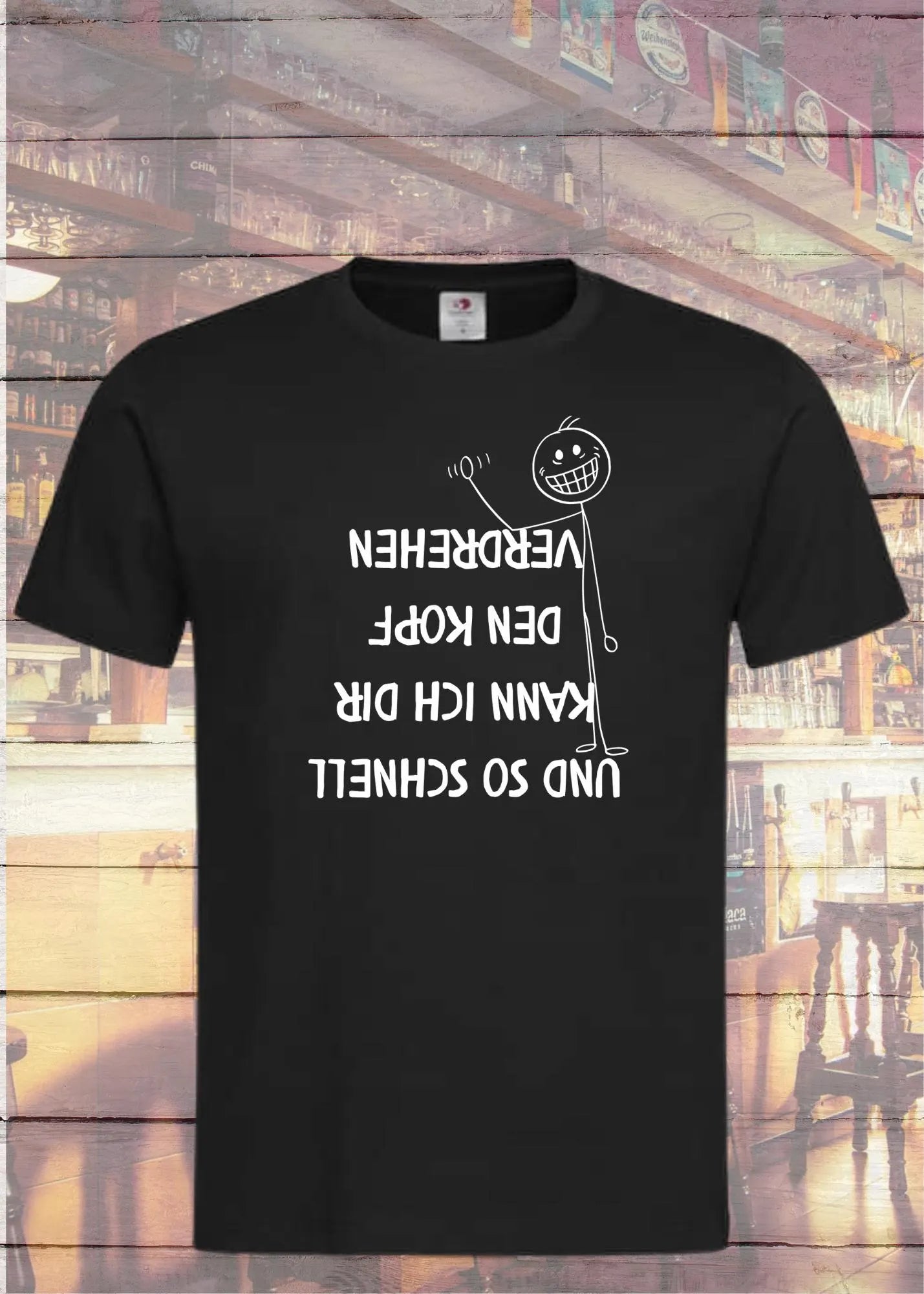 π Unisex T-Shirt 'Und so schnell kann ich dir den Kopf verdrehen' - Charmanter Flirt-Humor π«