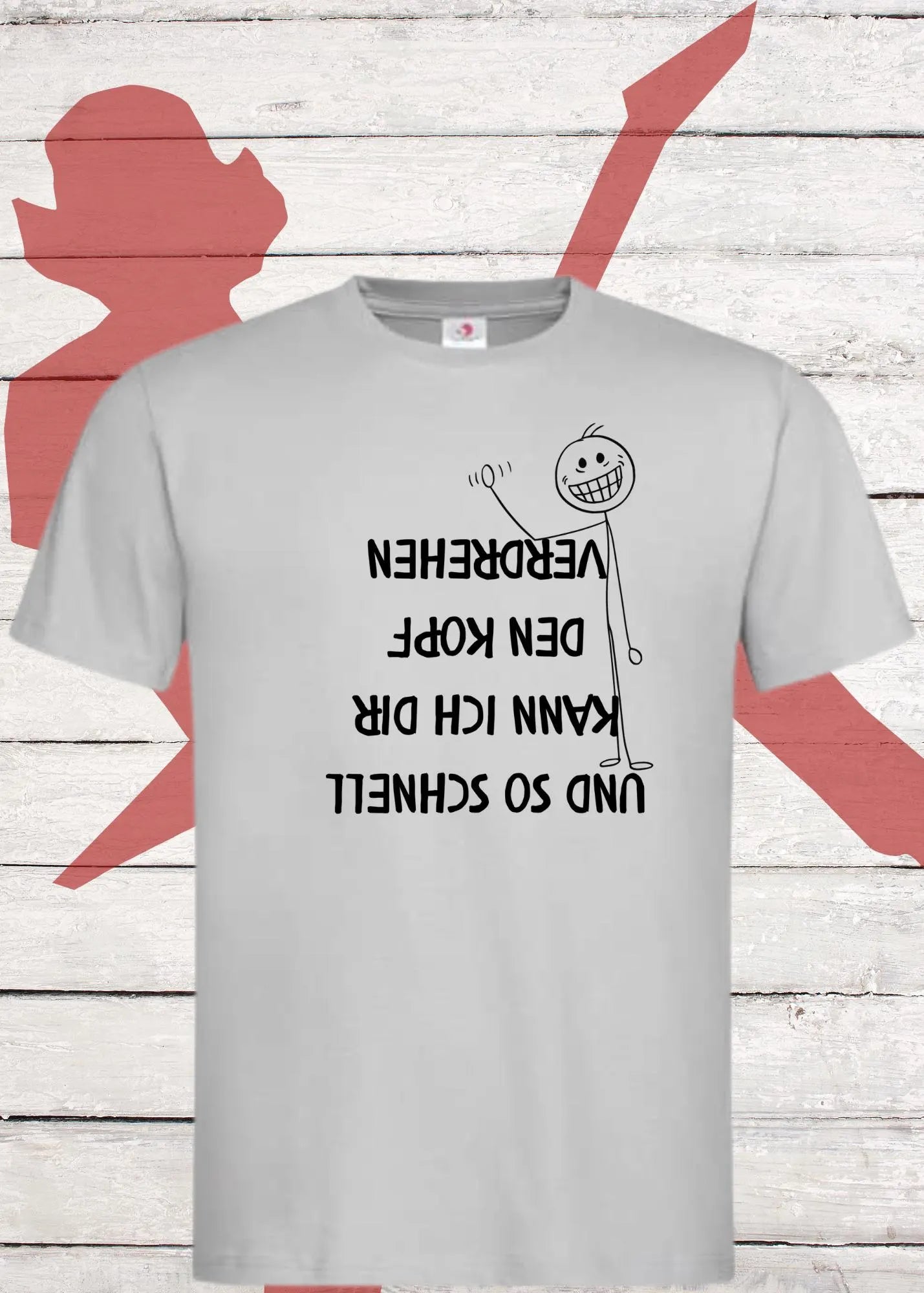 π Unisex T-Shirt 'Und so schnell kann ich dir den Kopf verdrehen' - Charmanter Flirt-Humor π«