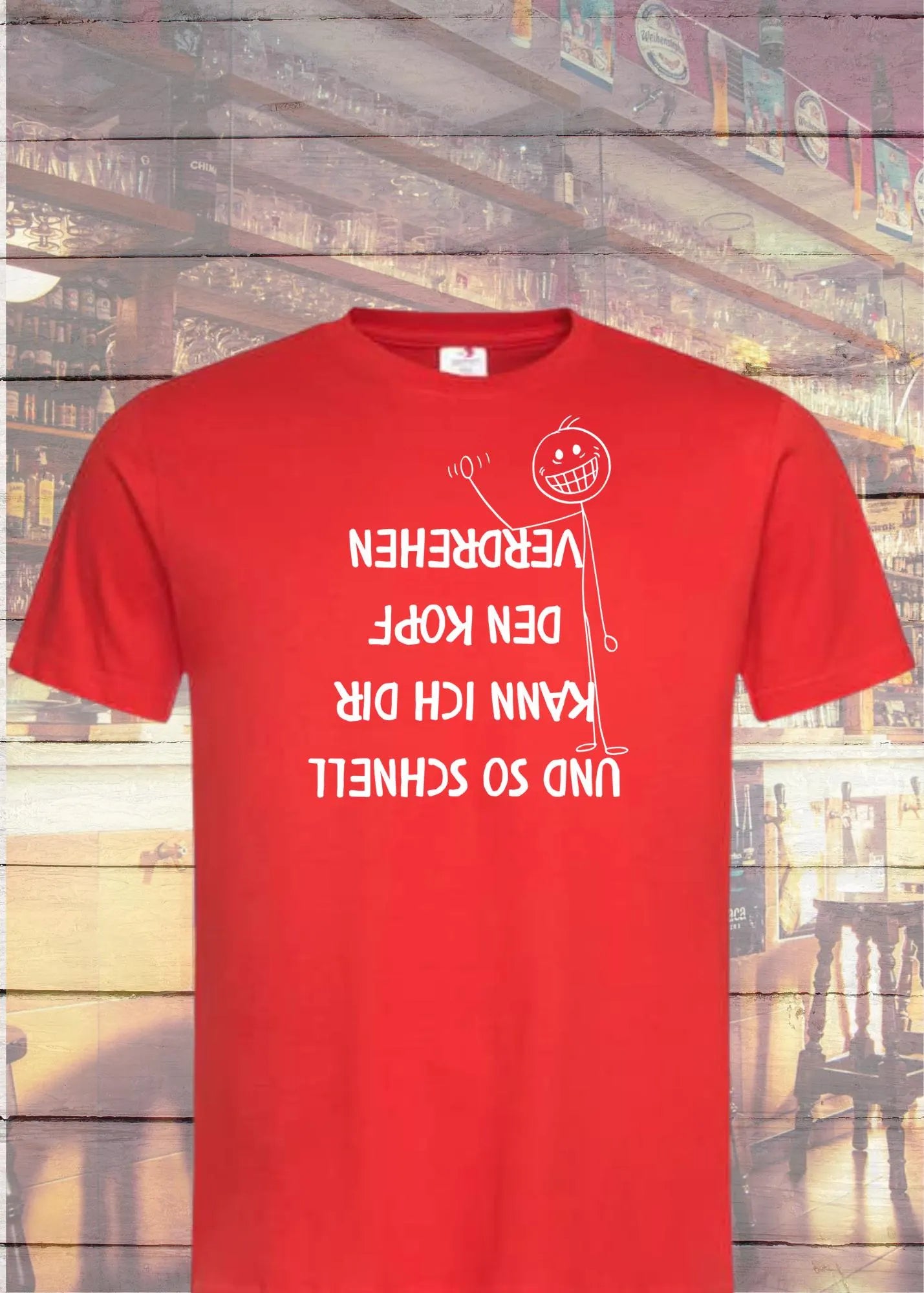 π Unisex T-Shirt 'Und so schnell kann ich dir den Kopf verdrehen' - Charmanter Flirt-Humor π«