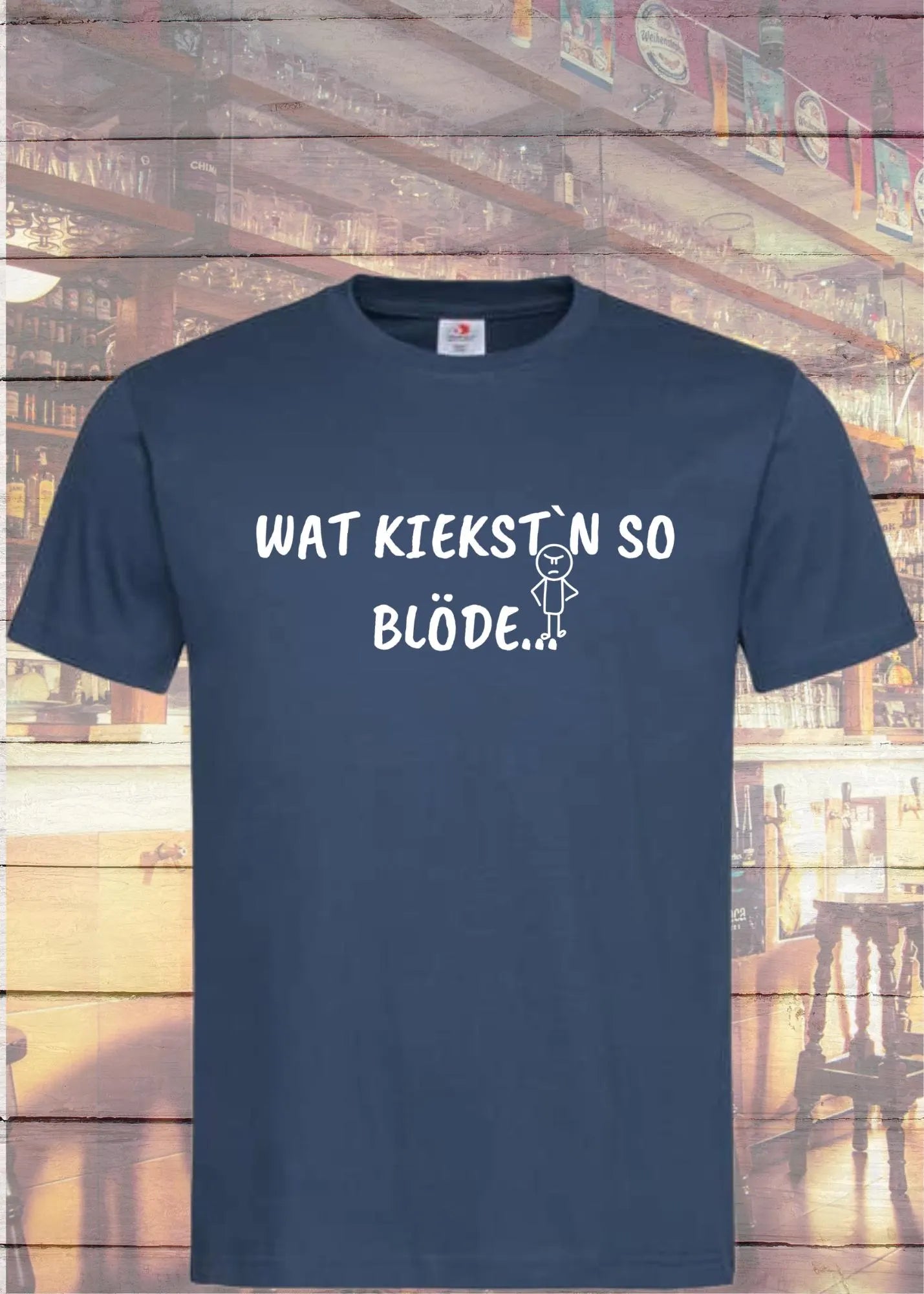 🙄 Unisex T-Shirt 'Wat Kiekstˋn So Blöde' - Berliner Schnauze Statement 😤