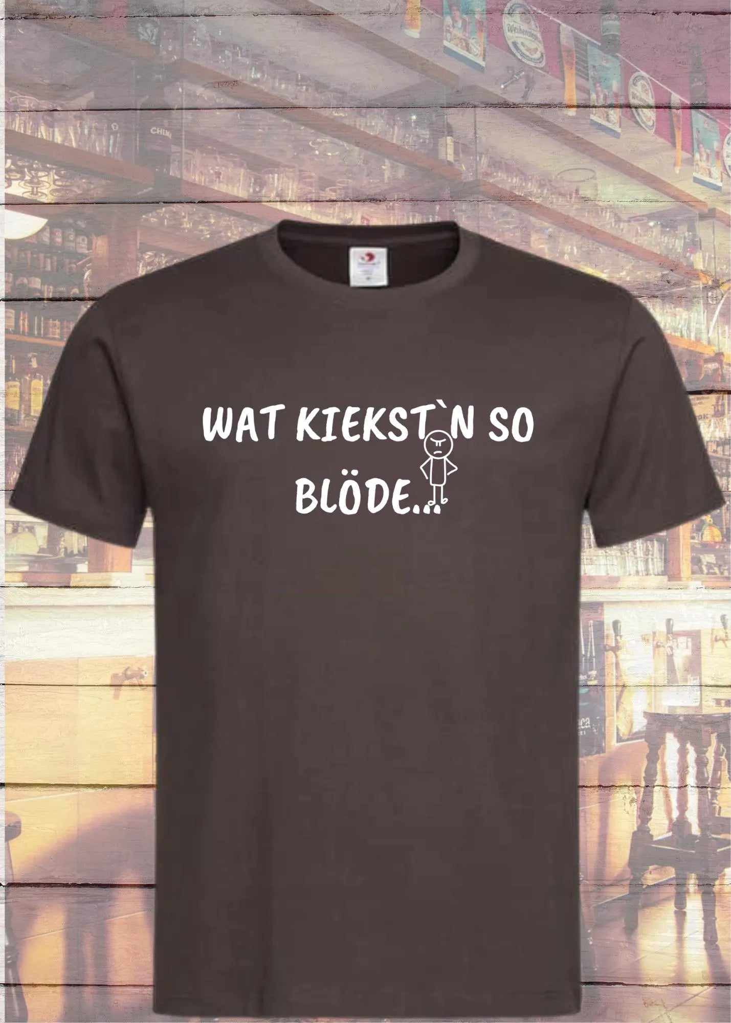 🙄 Unisex T-Shirt 'Wat Kiekstˋn So Blöde' - Berliner Schnauze Statement 😤