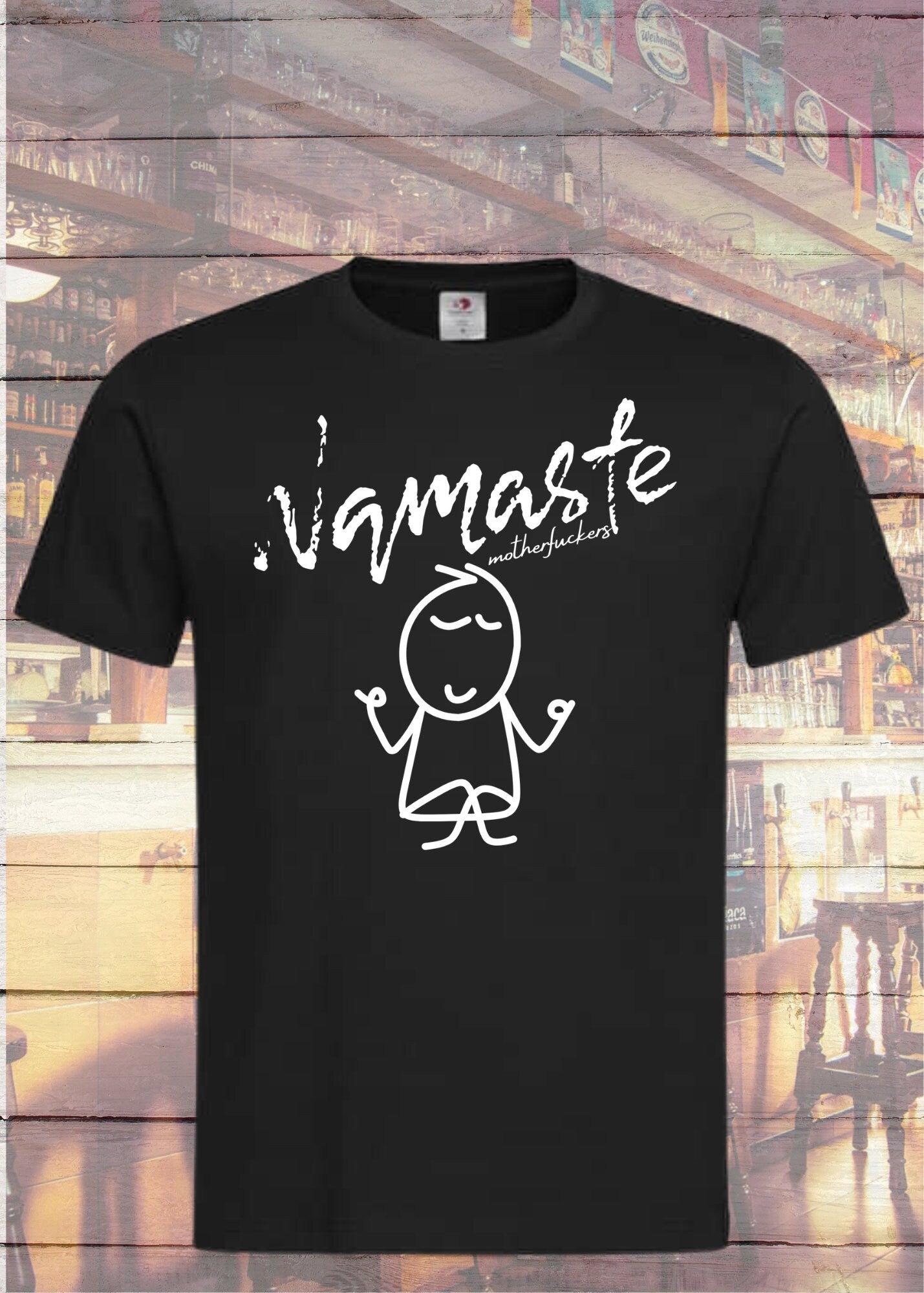🧘♀️ Unisex T-Shirt Namaste - Yoga meets Attitude ✨
