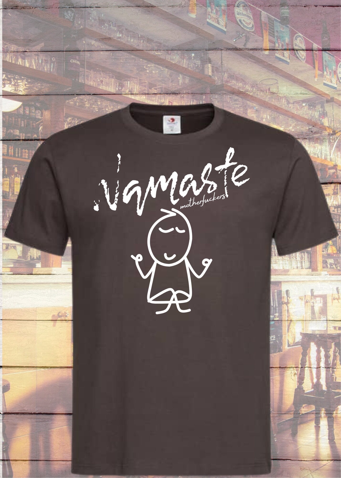 🧘♀️ Unisex T-Shirt Namaste - Yoga meets Attitude ✨