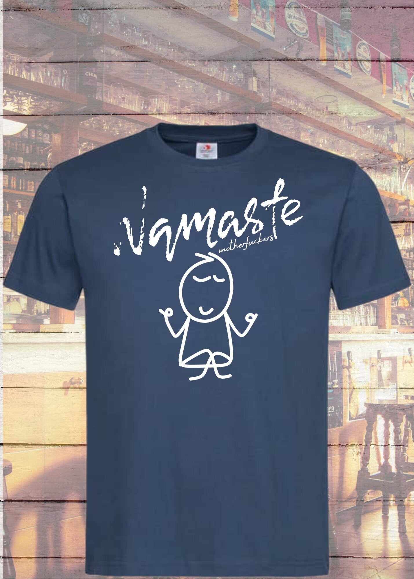 🧘♀️ Unisex T-Shirt Namaste - Yoga meets Attitude ✨
